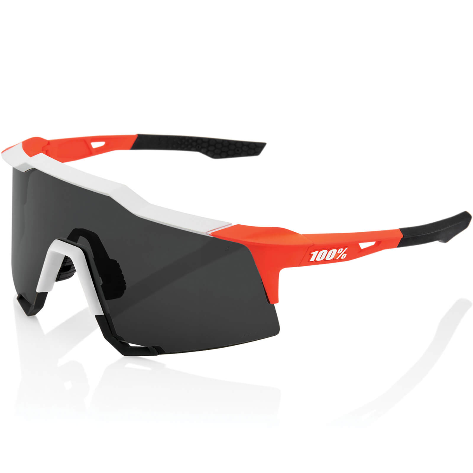 100% Speedcraft Sunglasses - Soft Tact Oxfire/Smoke
