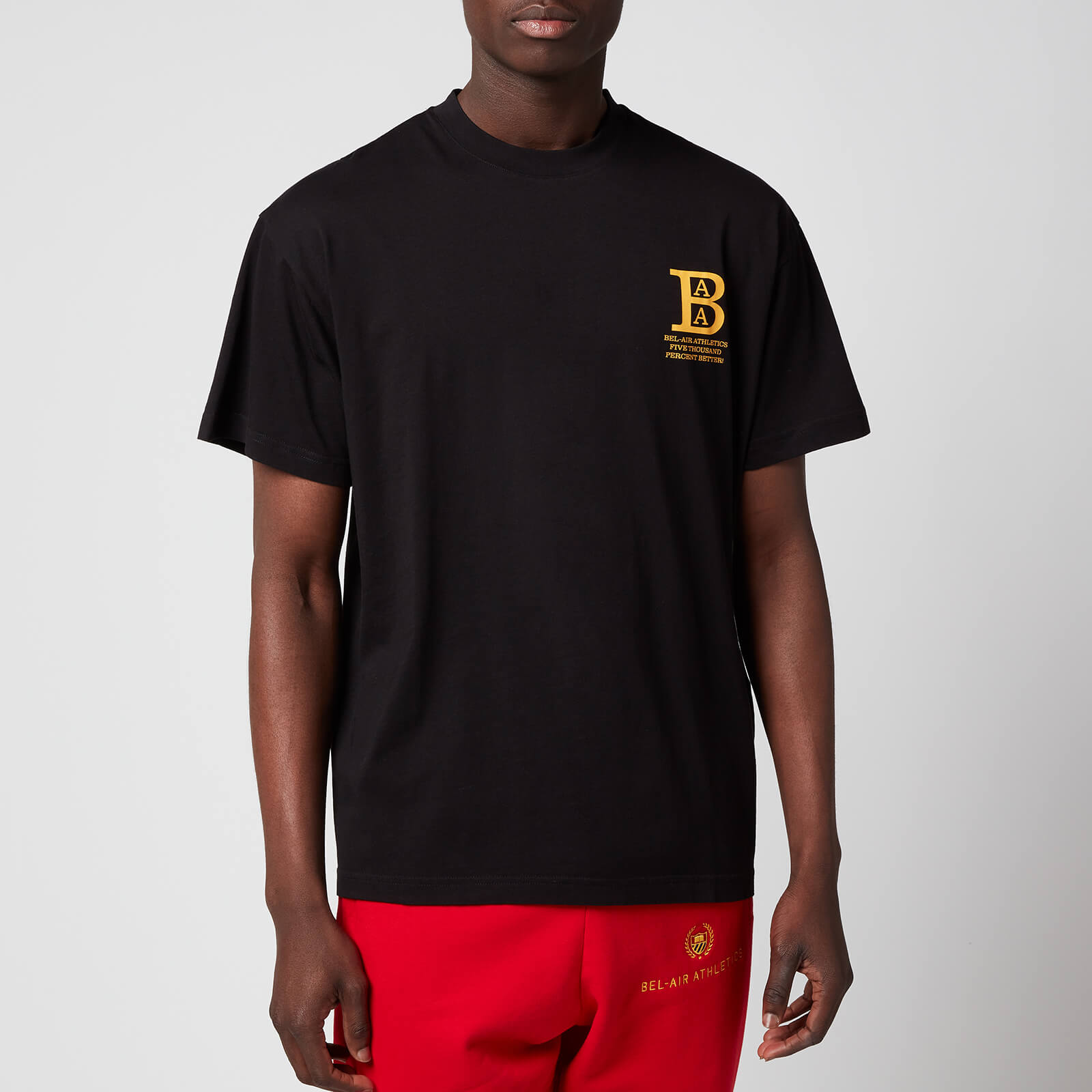 Bel-Air Athletics Men's Baa 5000% T-Shirt - Vintage Black - S