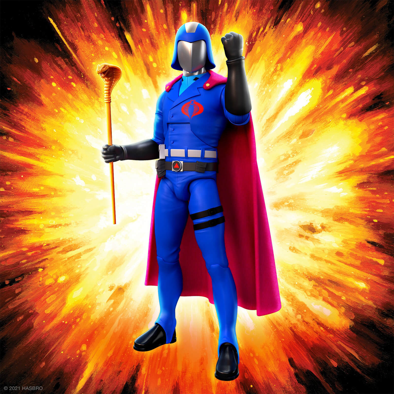 Super7 G.I. Joe ULTIMATES! Figure - Cobra Commander