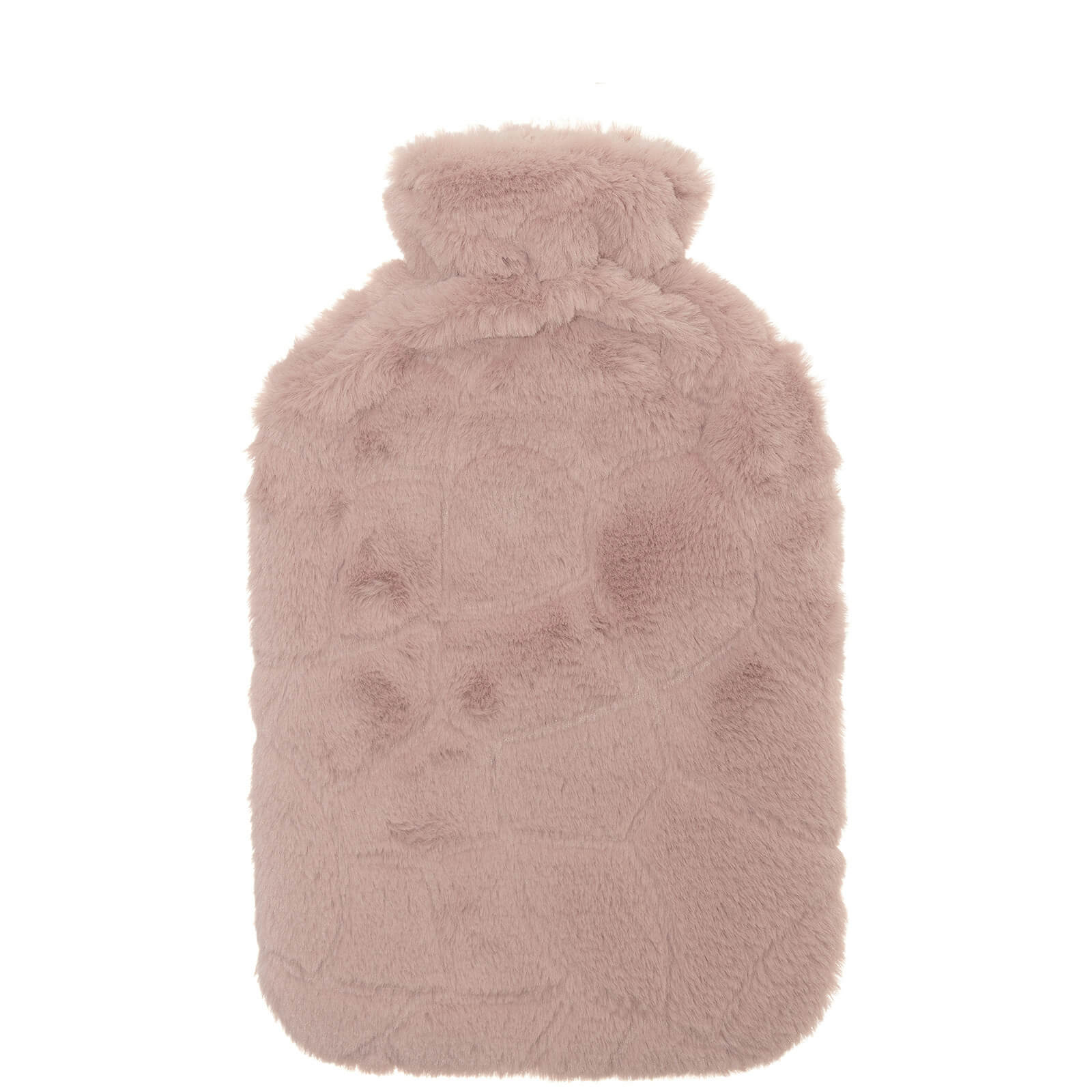 Pink Faux Fur 2L Hot Water Bottle