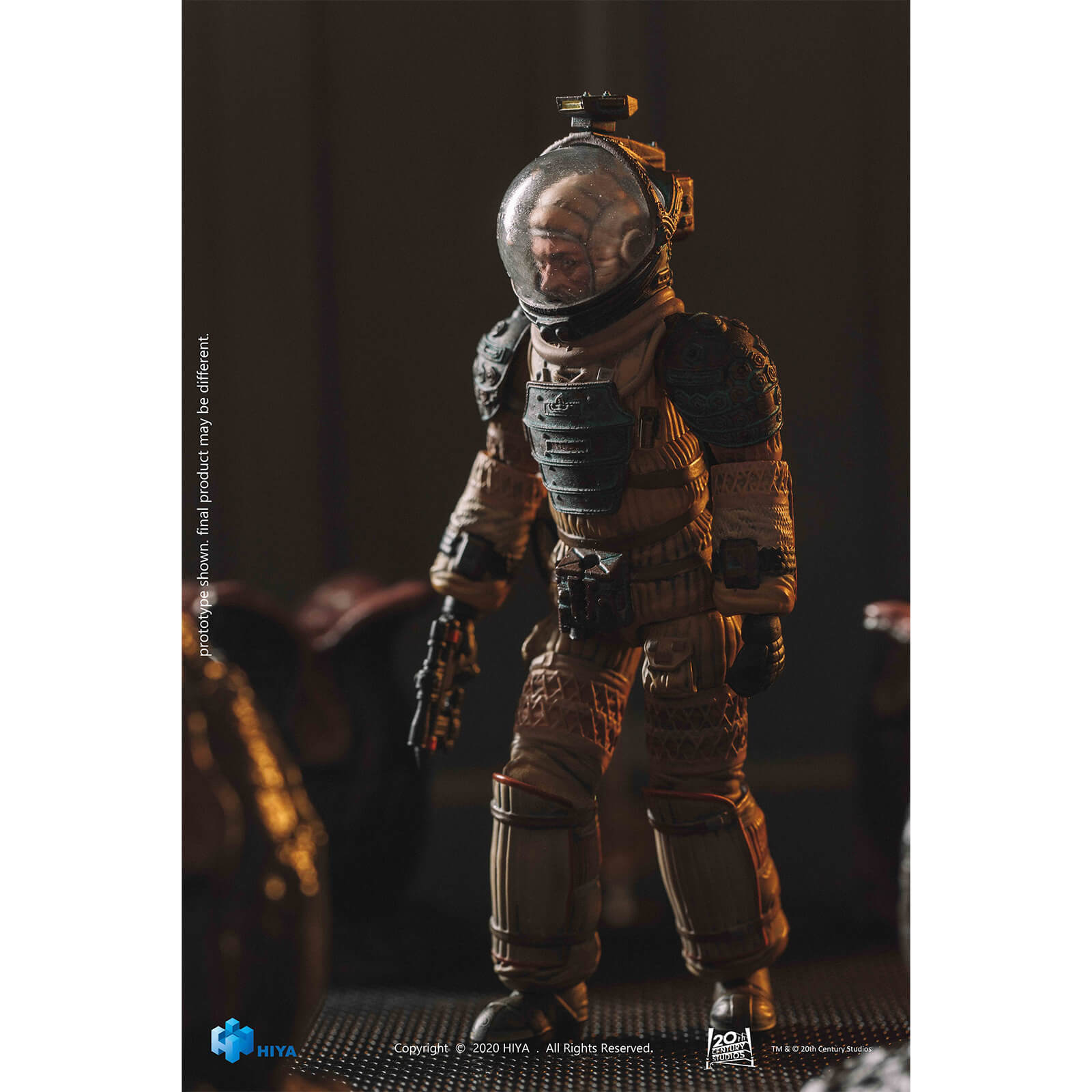 HIYA Toys Alien Exquisite Mini 1/18 Scale Figure - Kane In Spacesuit