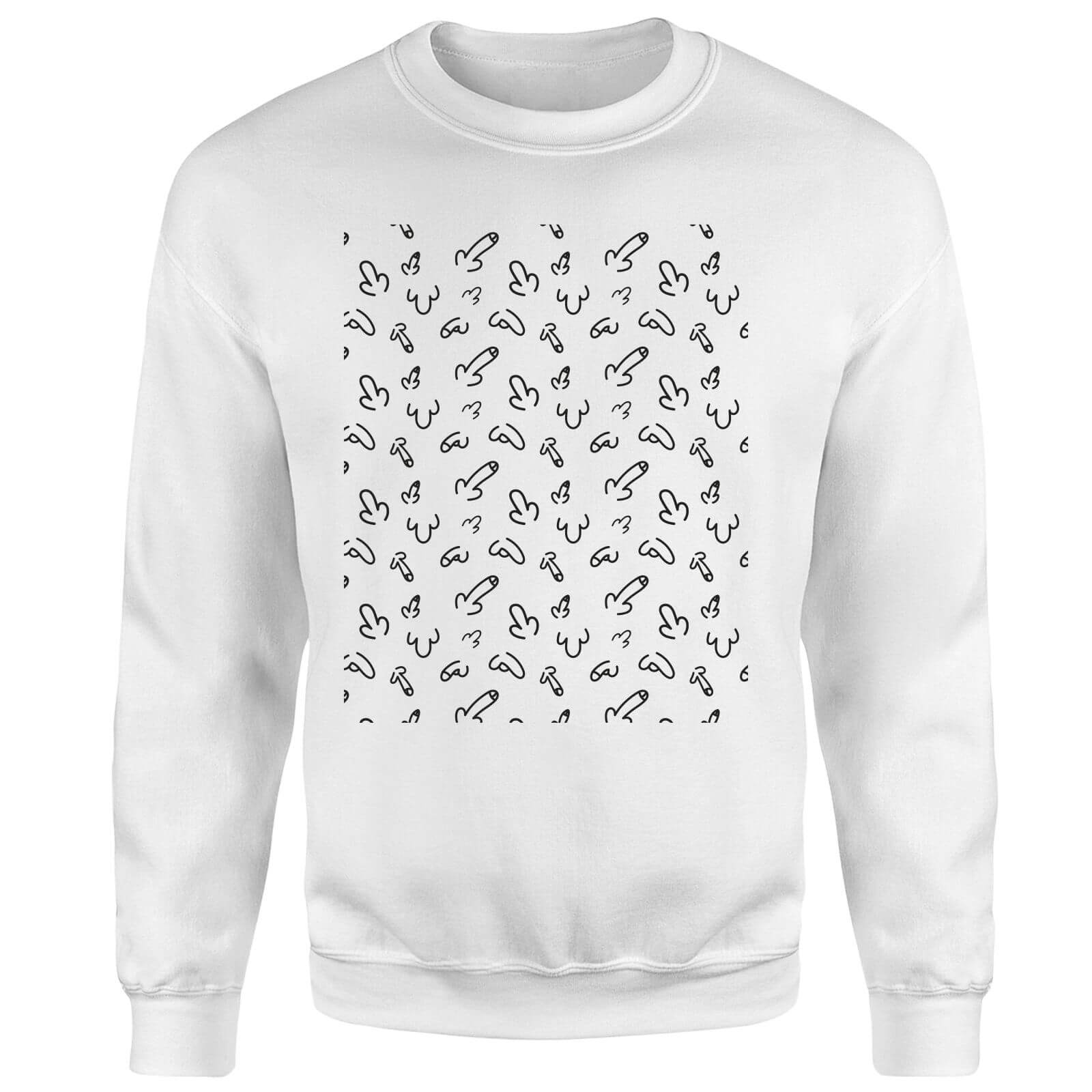Wang Unisex Sweatshirt - White - 5XL - Blanc