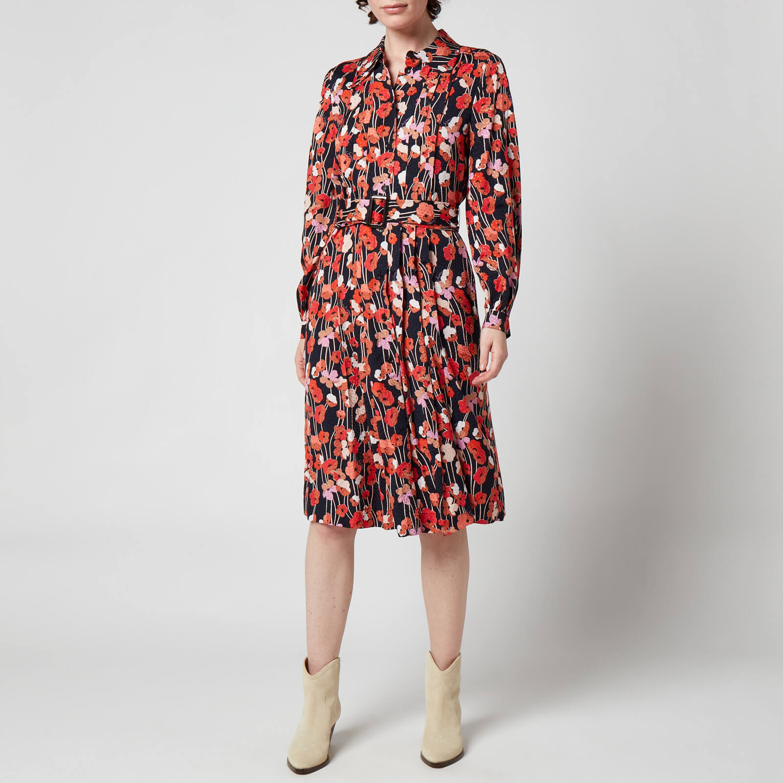 See By Chloe Women's Multi Midi Dress - Multi - UK 6