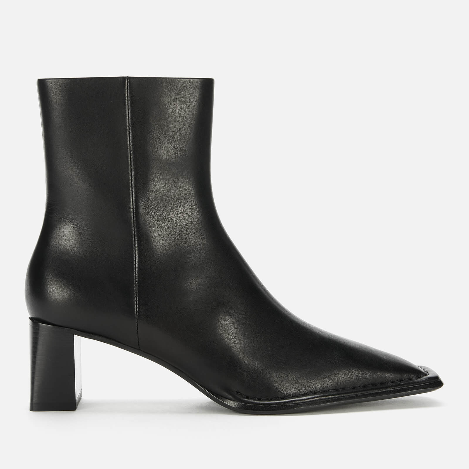 Alexander Wang Women's Aldrich 55 Leather Heeled Ankle Boots - Black - UK 6