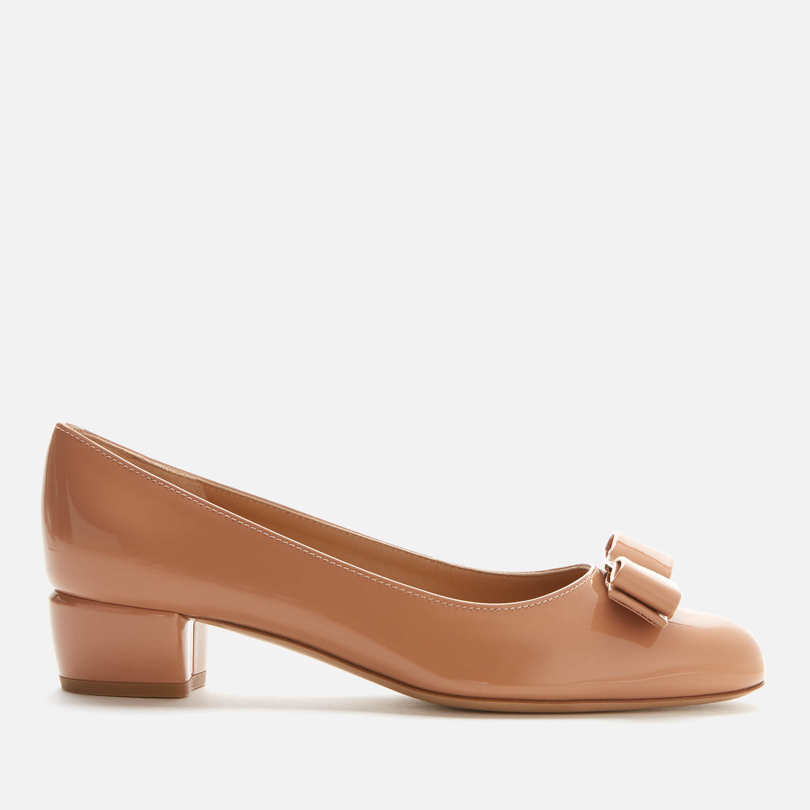 Salvatore Ferragamo Women's Vara 1 Heeled Shoes - Pink - UK 8