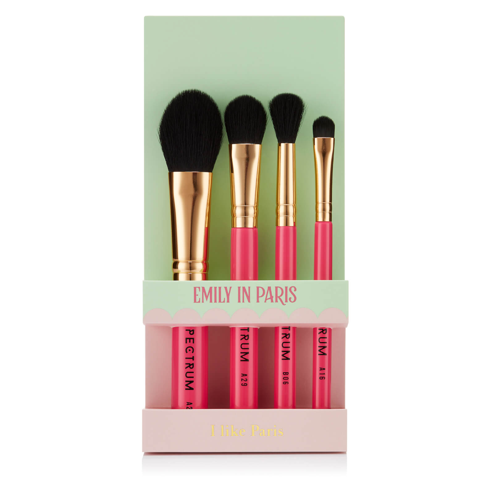 

Spectrum Collections Emily in Paris 'I like Paris' 4 Piece Brush Set