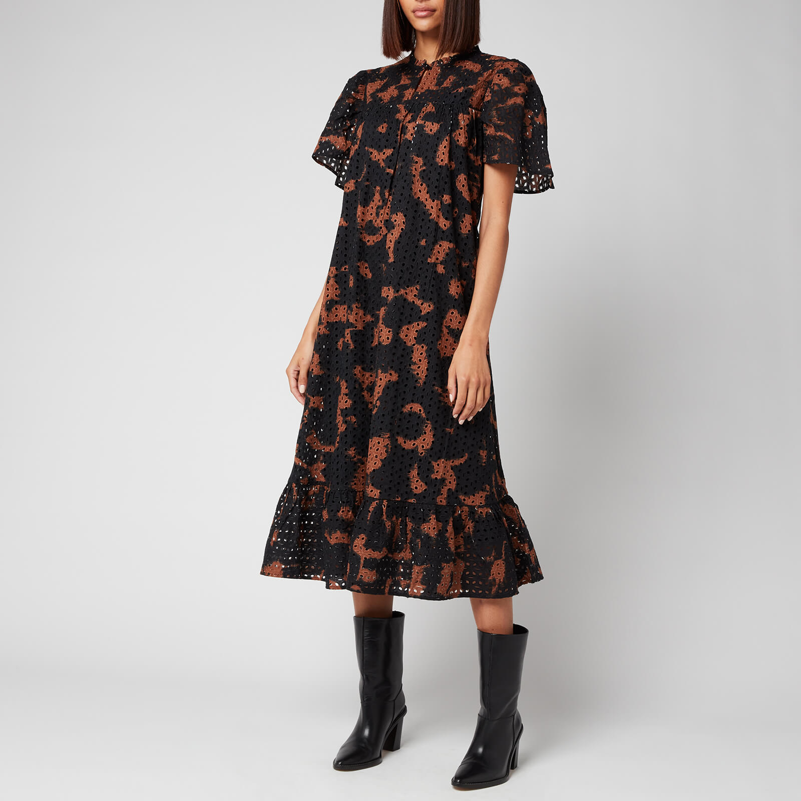 Munthe Women's Reliz Dress - Caramel - FR 32/UK 6