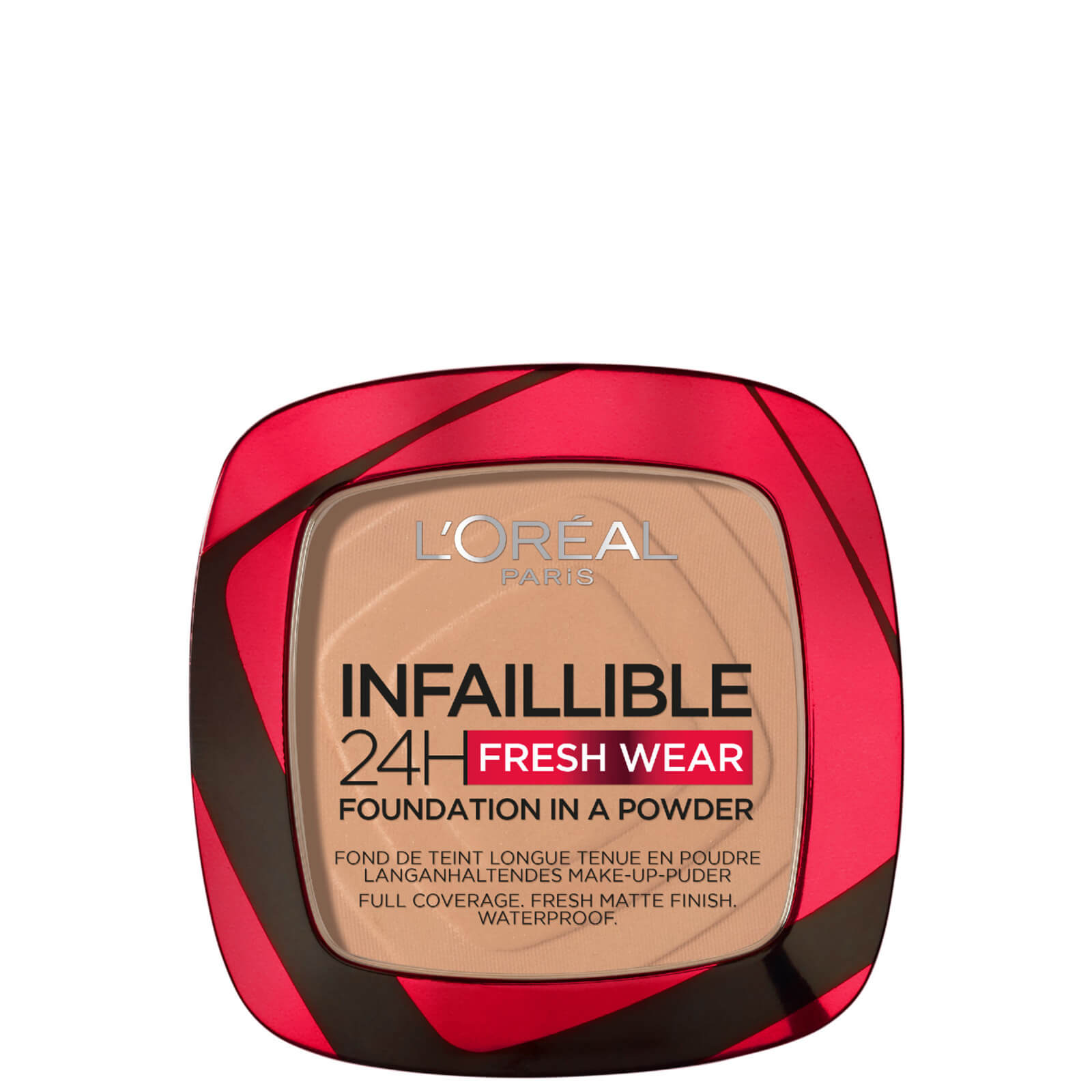 L'Oréal Paris Infaillible 24H Fresh Wear Foundation in a Powder 90g (Various Shades) - 220 Sand