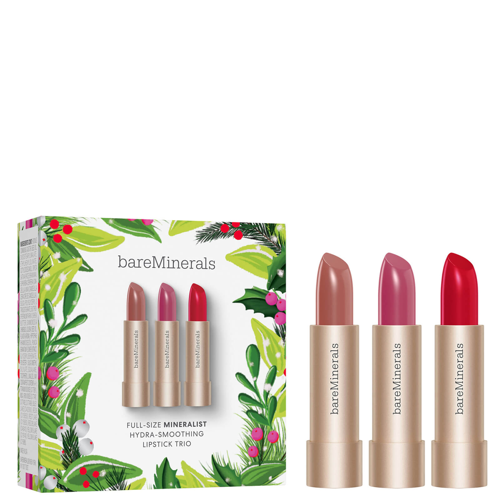 

Трио помад bareMinerals Mineralist Hydra-Smoothing Lipstick Trio