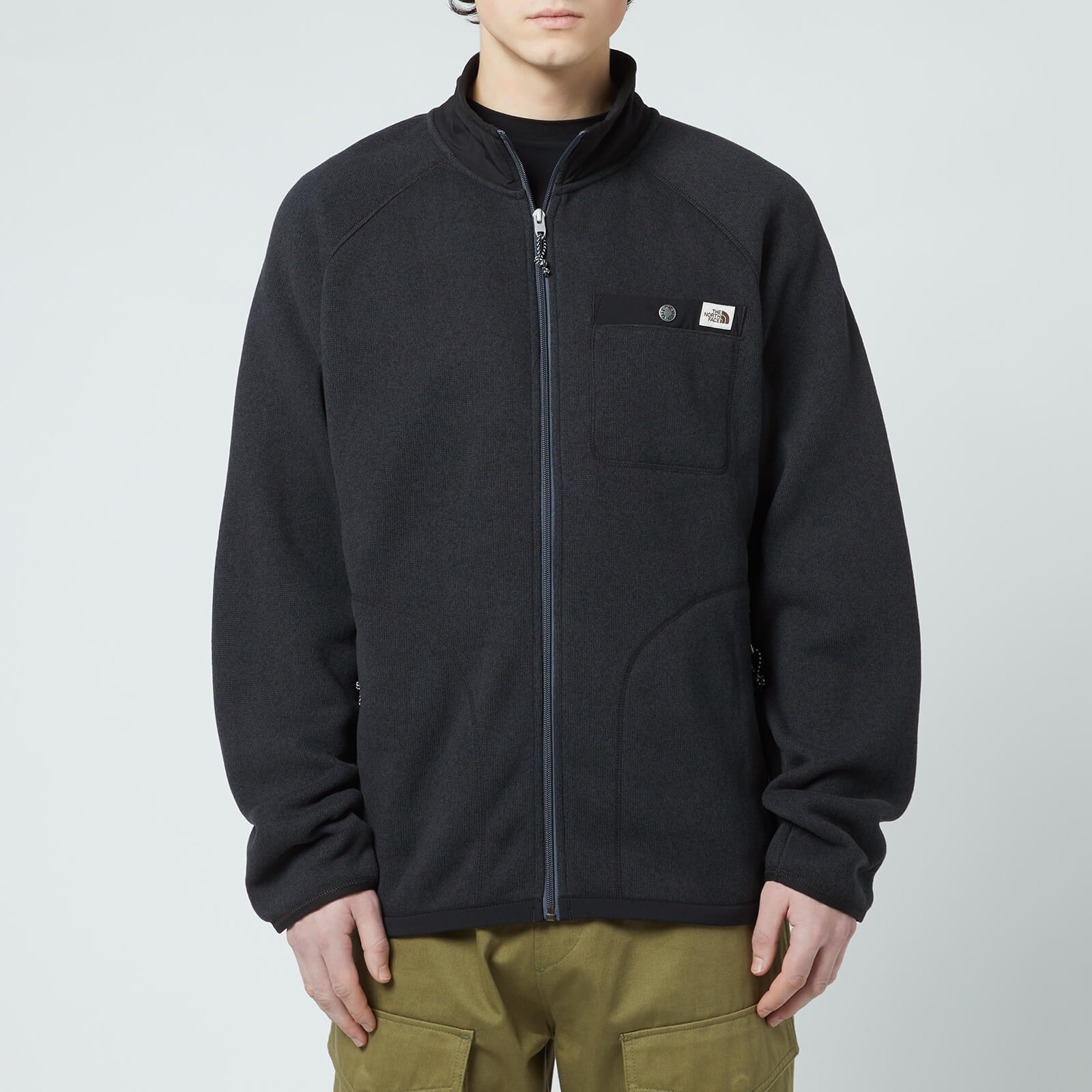 The North Face Men's Gordon Lyons Fz Fleece - TNF Black Heather - S