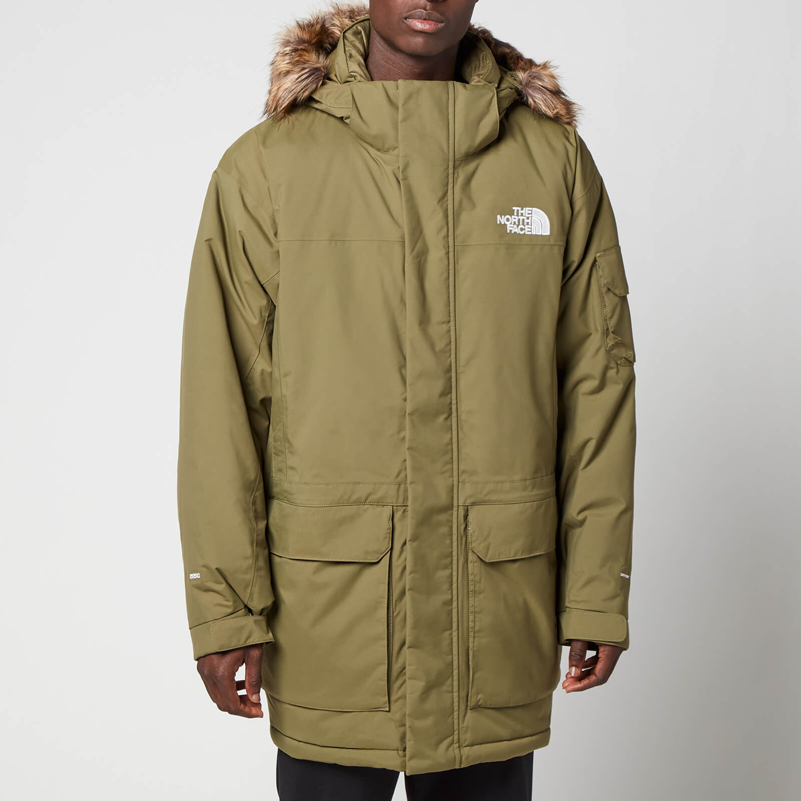 The North Face Men's Recycled Mcmurdo Parka - Burnt Olive Green - XL