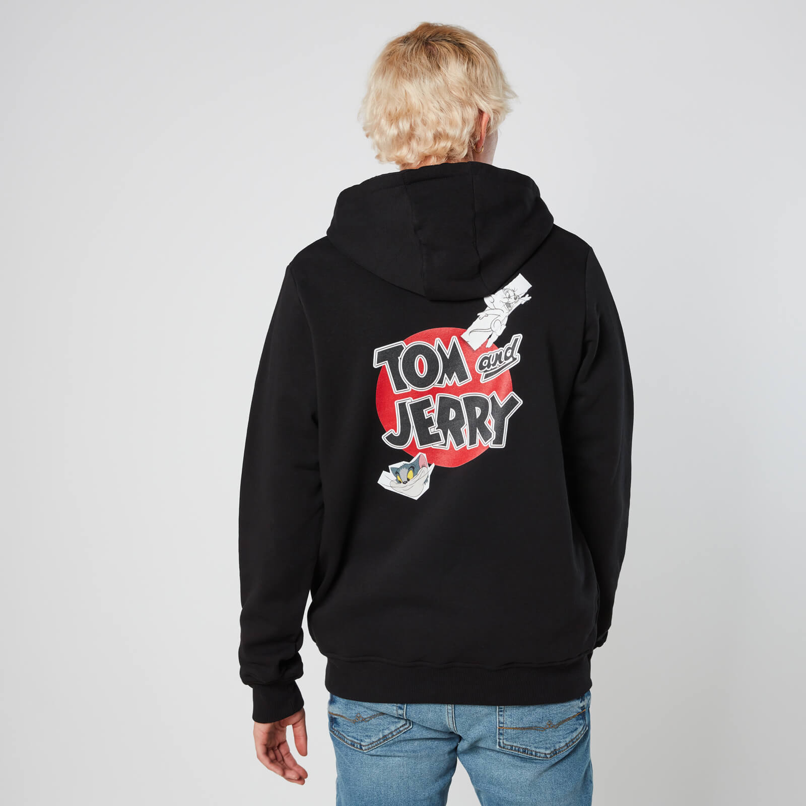 

Tom & Jerry Target Hoodie - Black - S - Noir