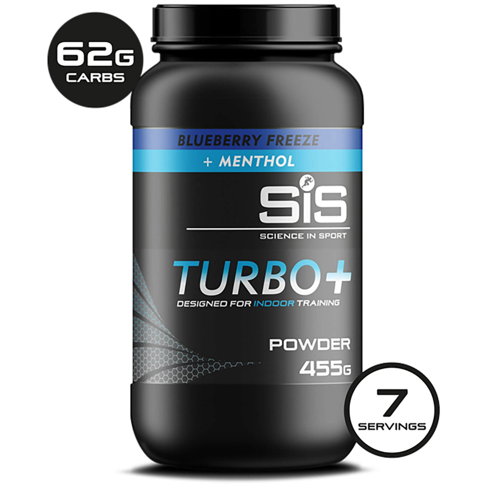Science in Sport Turbo+ Energy Drink Powder 455g Tub - Blueberry Freeze
