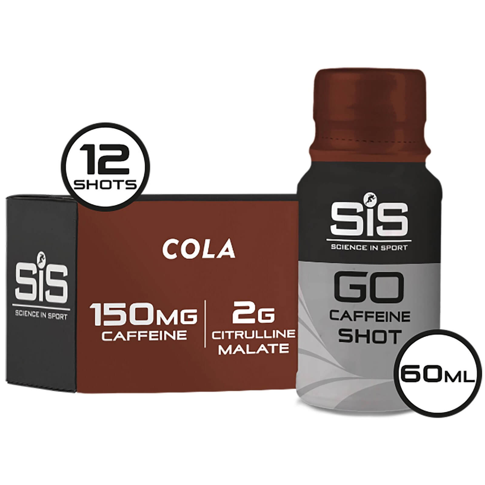 Science in Sport GO Caffeine Shot 12 Pack - Cola