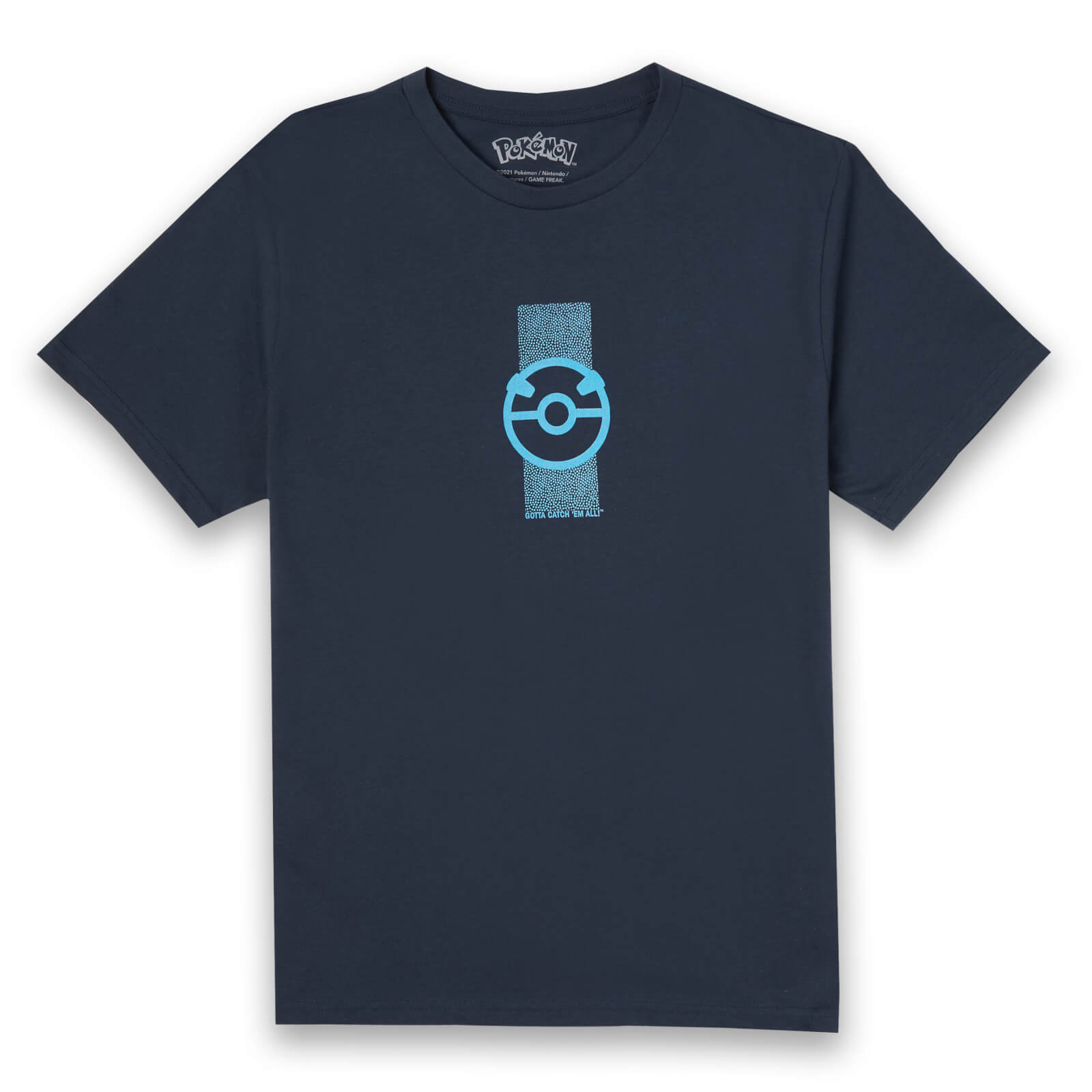 Pokémon Great Ball Unisex T-Shirt - Navy - S - Black
