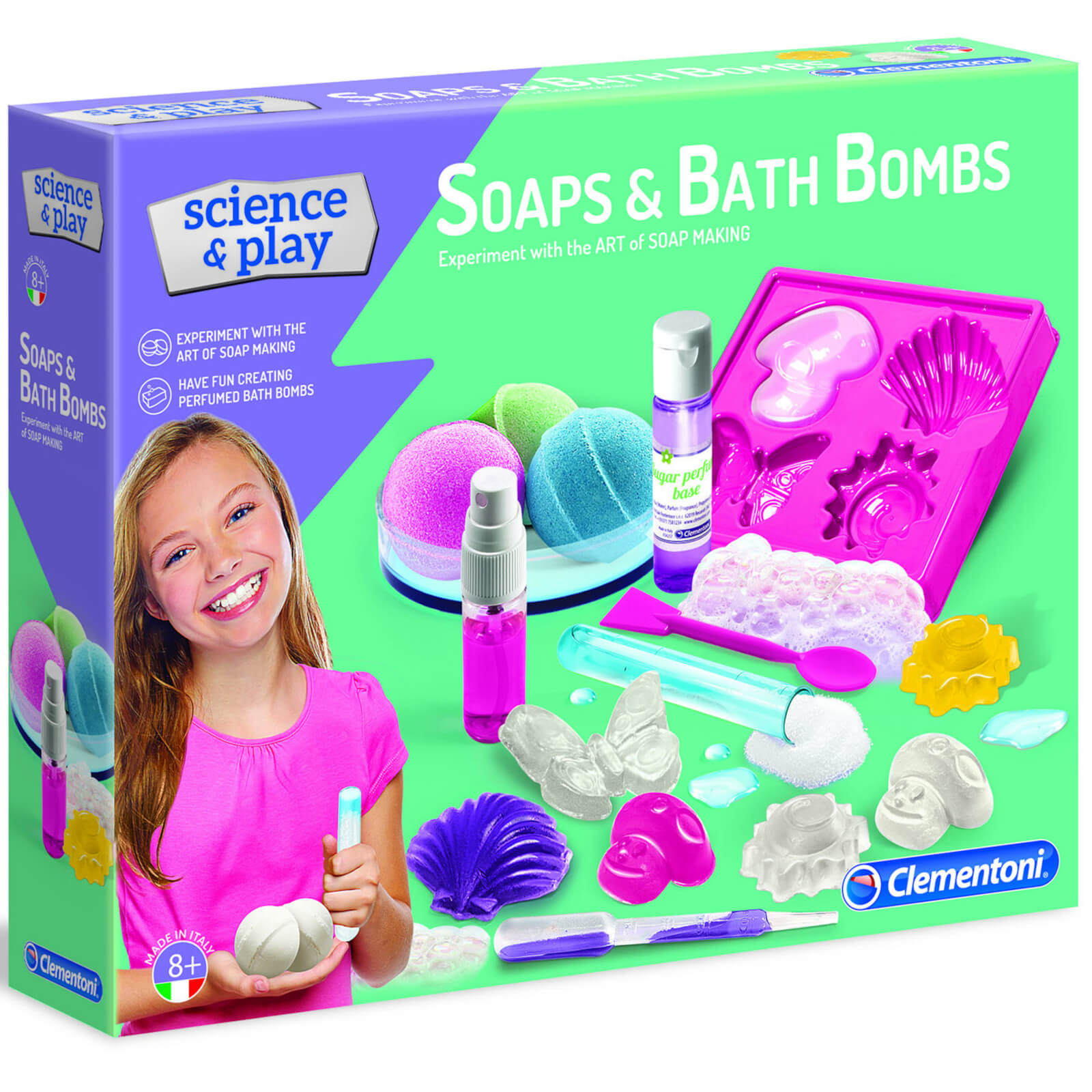 Clementoni Science & Play Soap & Bath Bombs Play Set