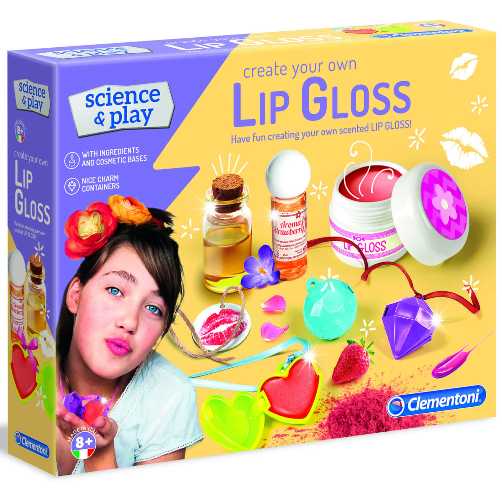 Clementoni Science & Play Lip Gloss Kit Play Set