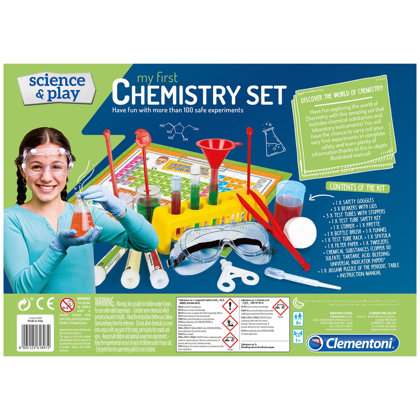 Clementoni Science & Play My First Chemistry Set