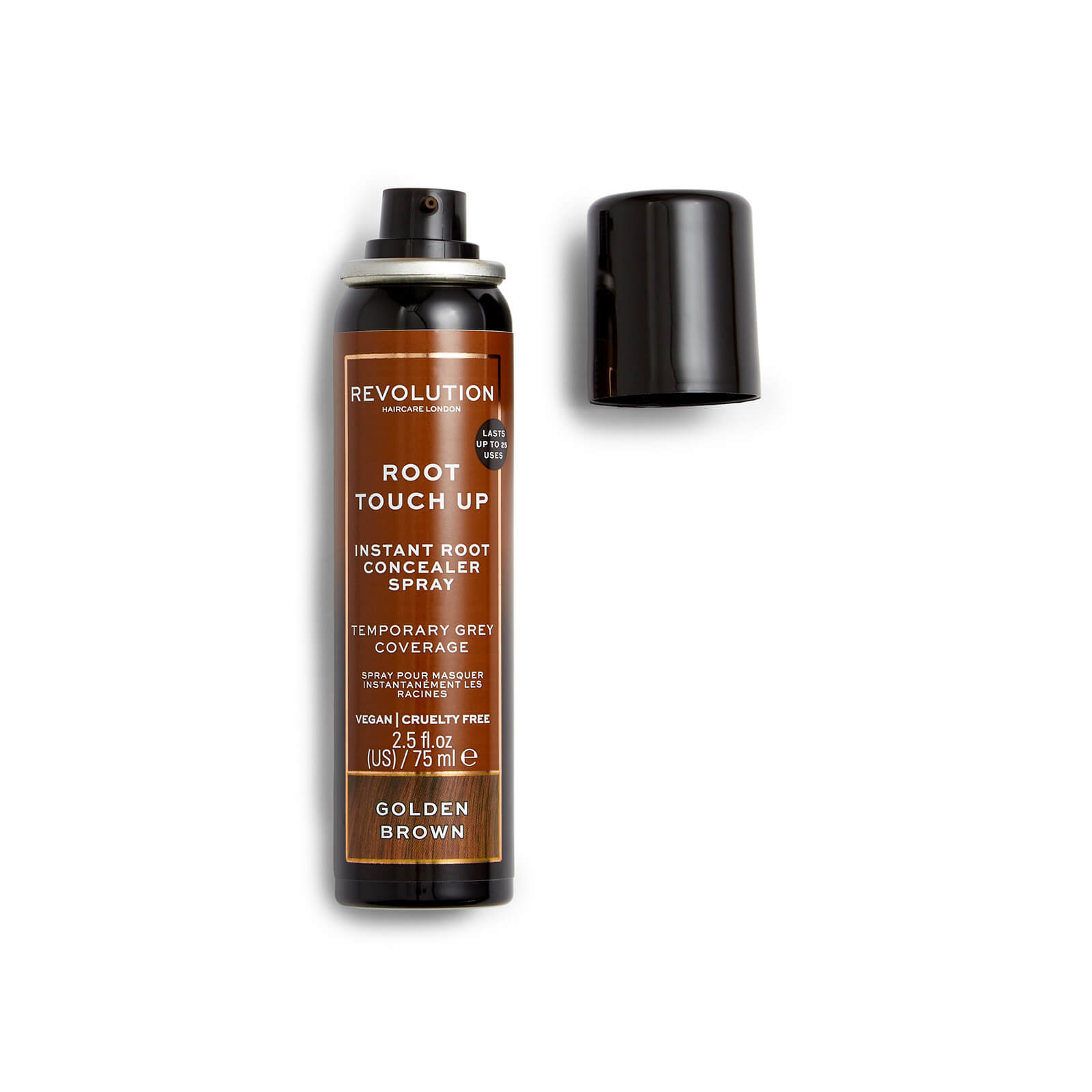 Revolution Haircare Root Touch Up Spray 10ml (Various Colours) - Golden Brown