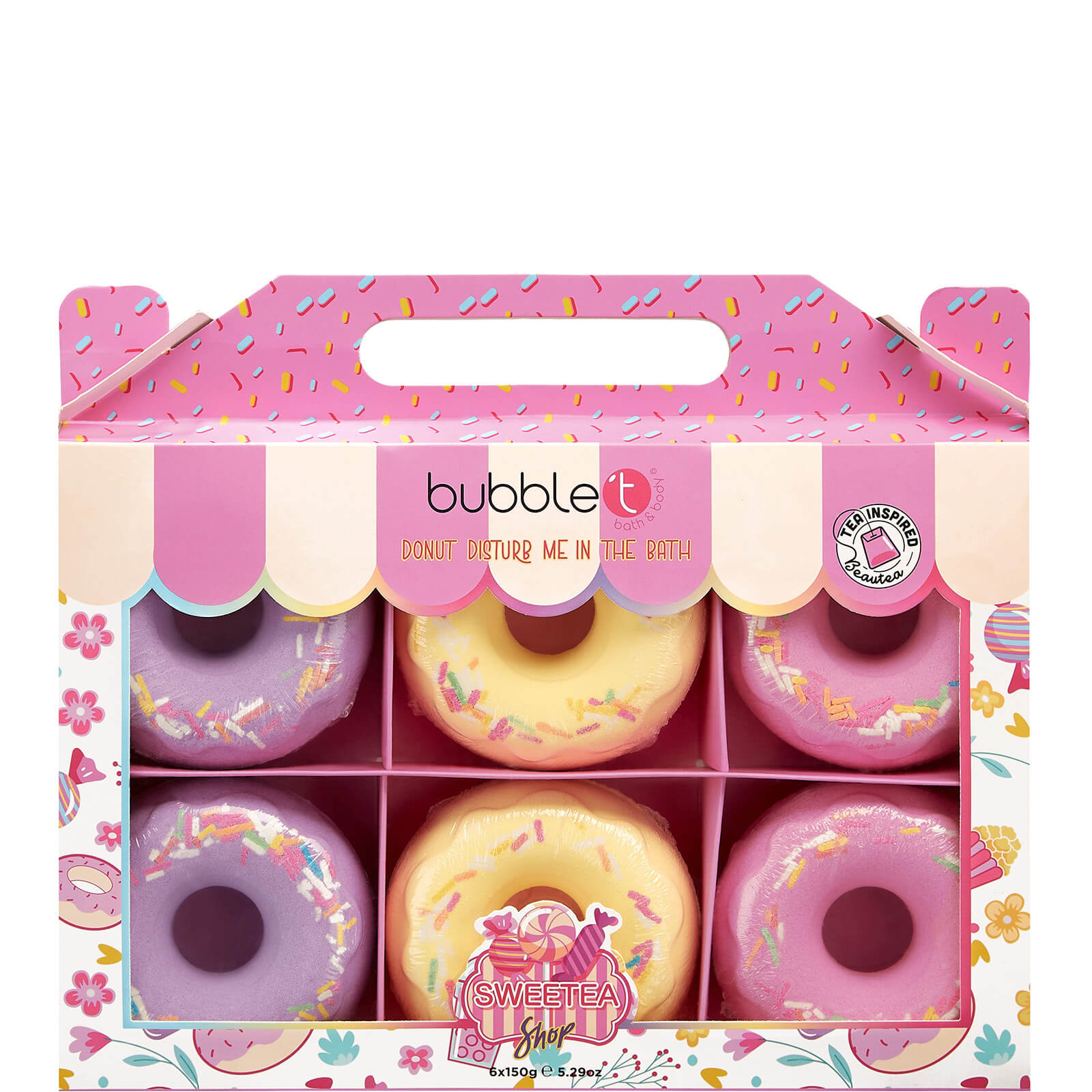 

Bubble T Cosmetics Giant Donut Bath Fizzer Gift