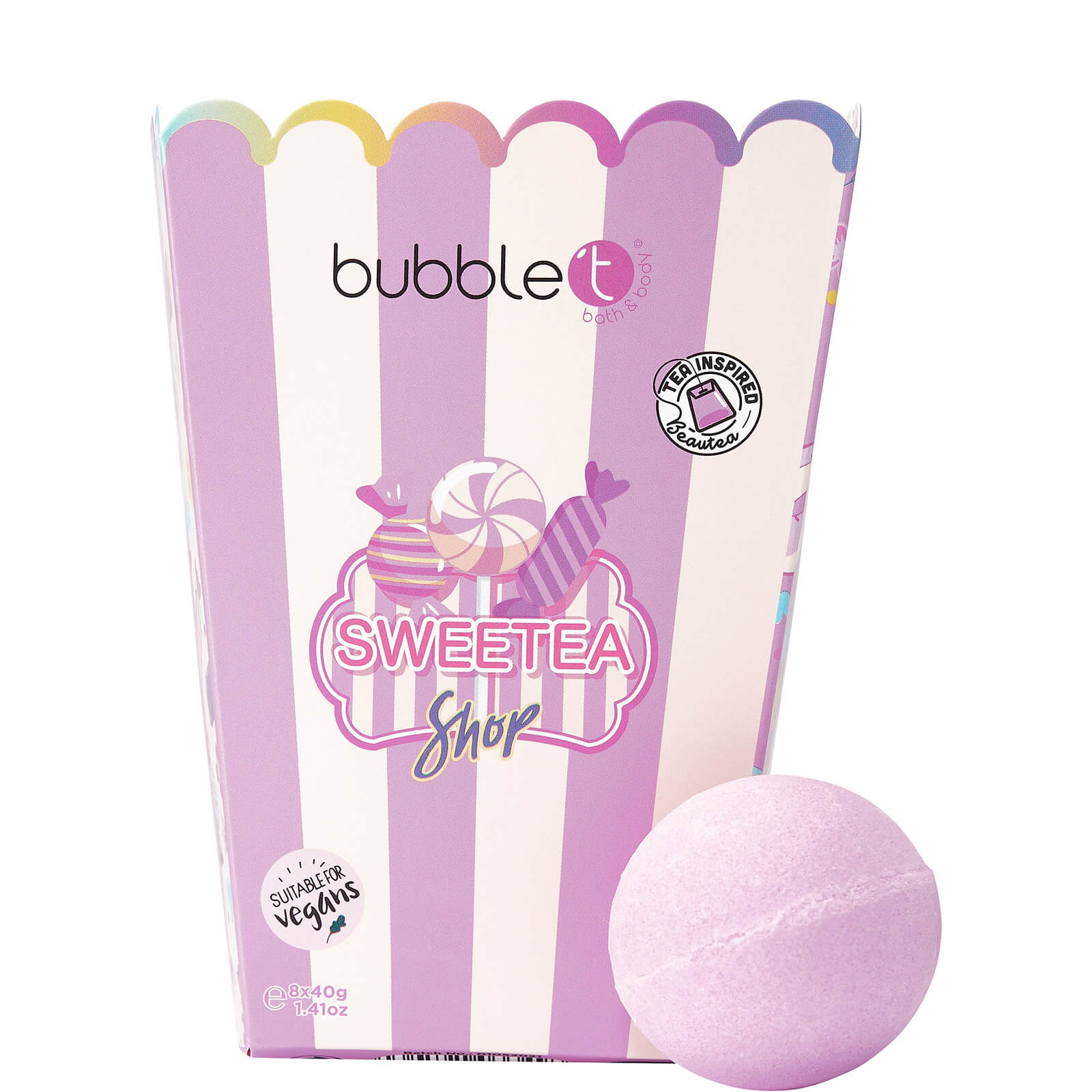 

Bubble T Cosmetics Popcorn Bath Fizzer Set