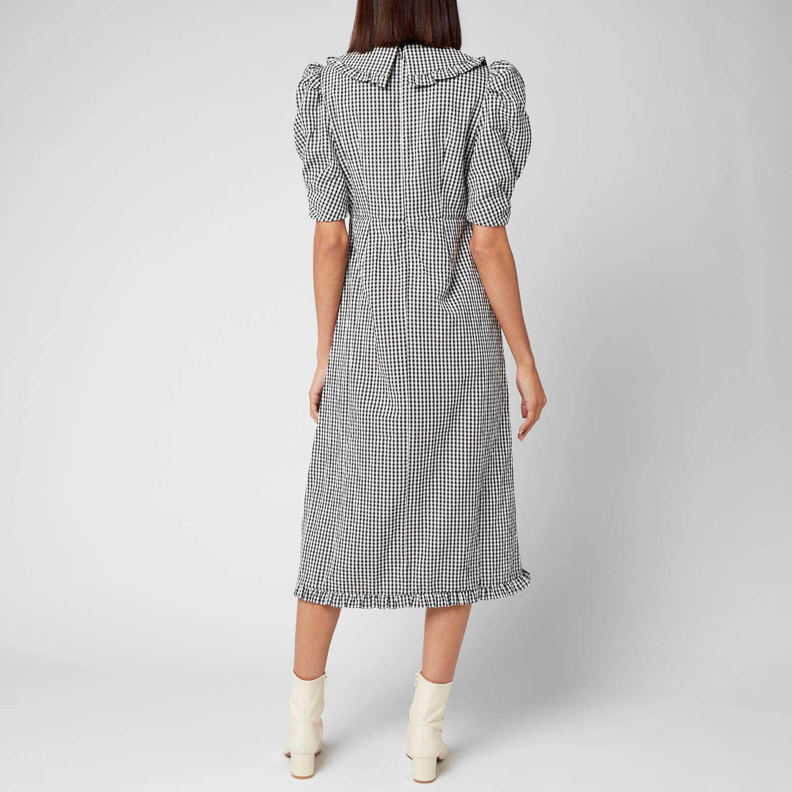 Shrimps Women's Maple Dress - Black & White - UK 6