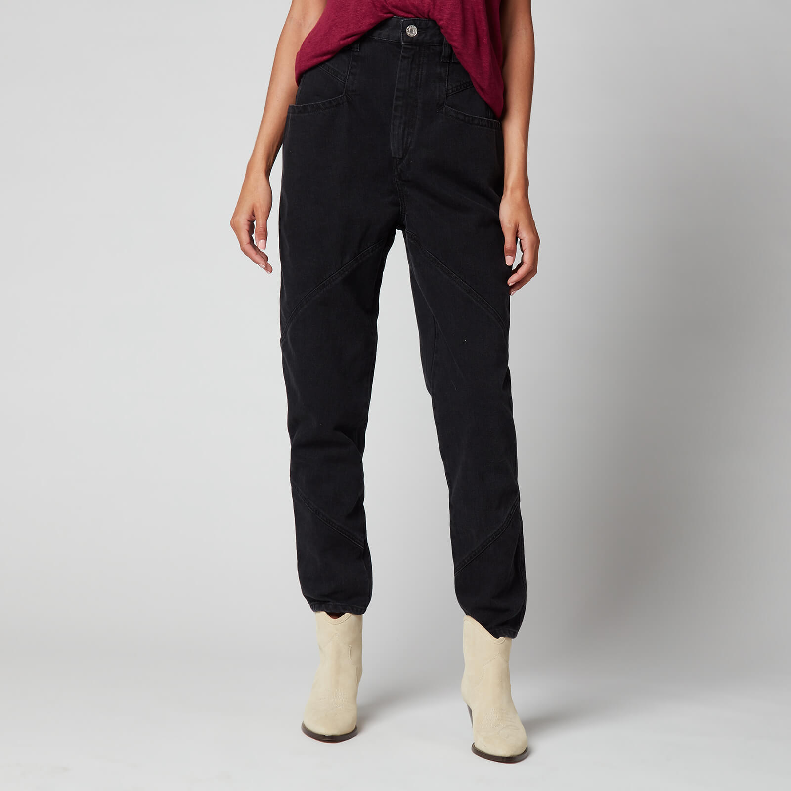 Isabel Marant Women's Nadeloisa Jeans - Black - UK 10