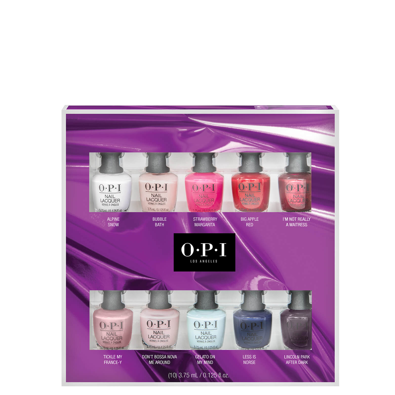 

Набор лаков для ногтей OPI Celebration Collection Nail Polish 10-piece Icons Set