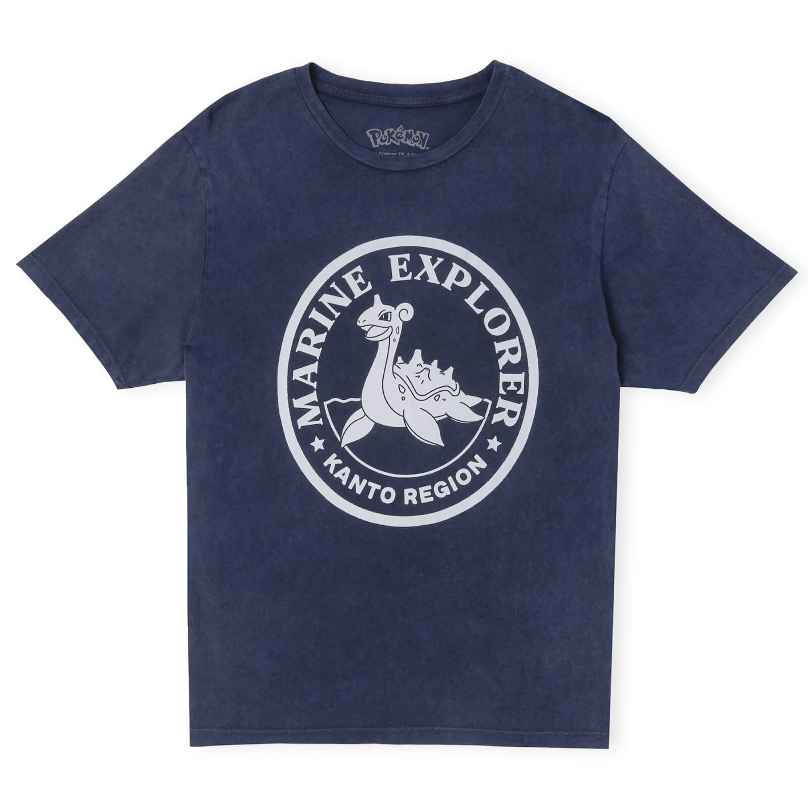 

Pokémon Marine Explorer T-shirt Unisexe - Marine Délavé - XL