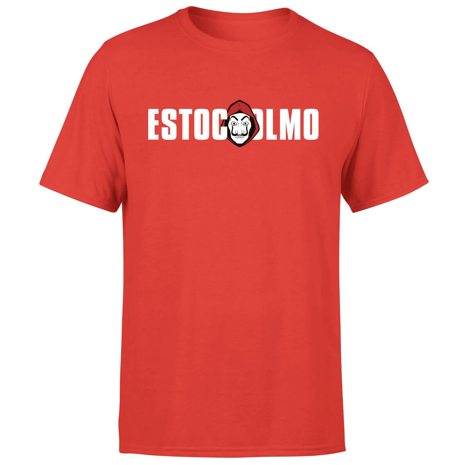 

Money Heist Estocolmo Men's T-Shirt - Red - S - Rosso
