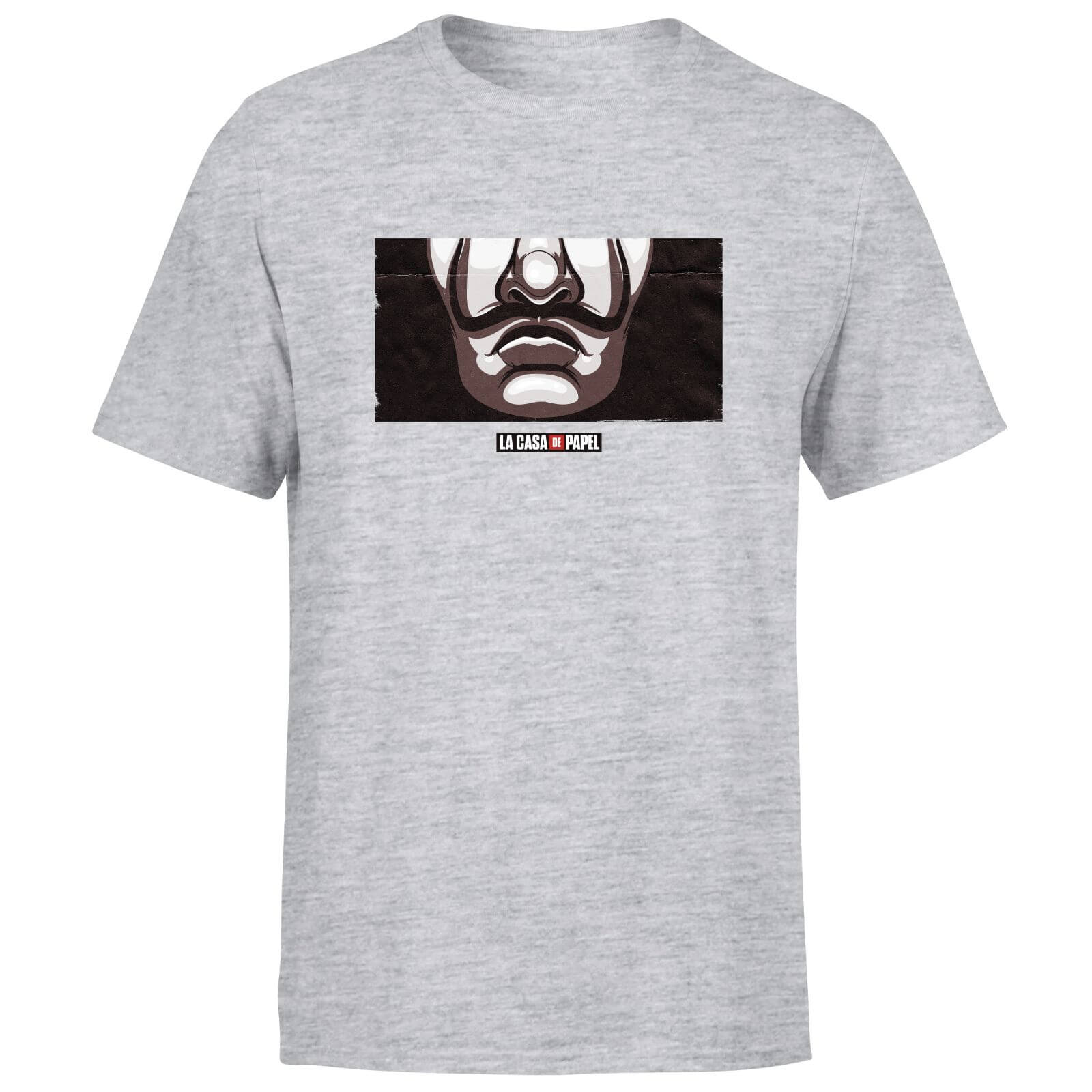 

La Casa de Papel Dali Mouth T-Shirt Homme - Gris - XL - Grey