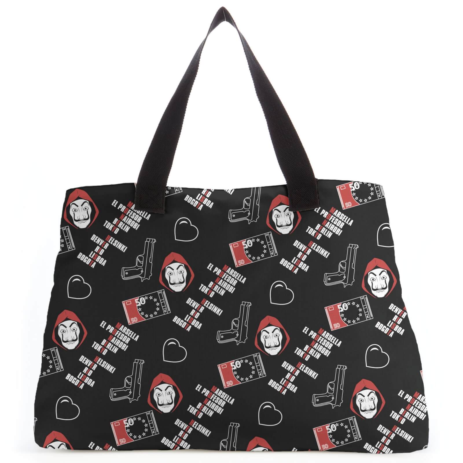 

Money Heist Dali Collage Tote Bag