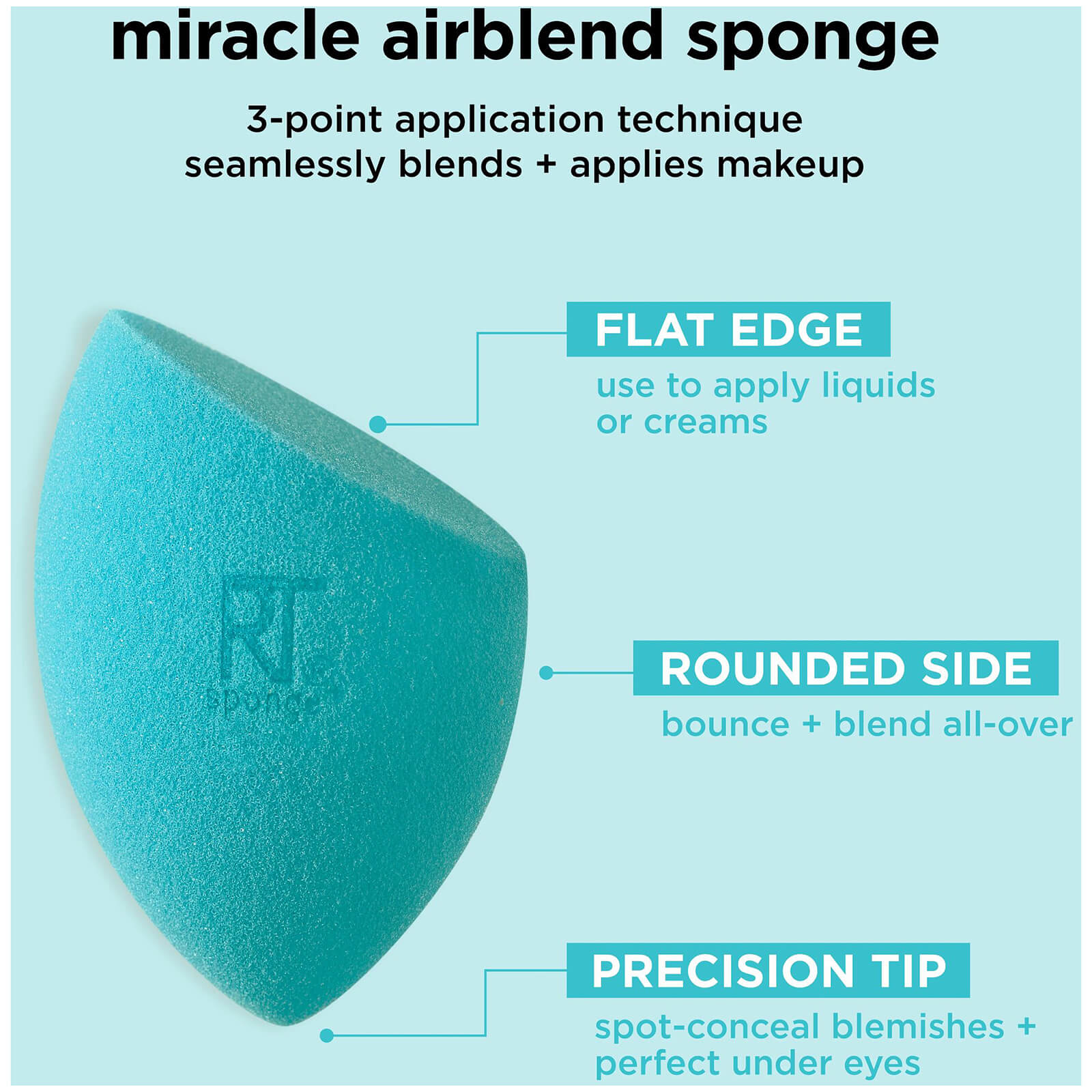 Thumbnail - Real Techniques Sponge+ Miracle Airblend Sponge