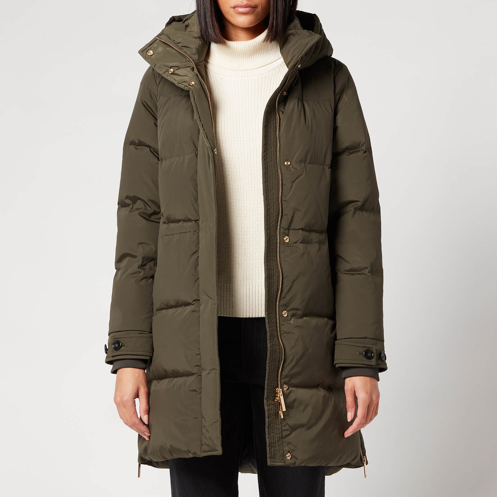 Woolrich Women's Alsea Puffy Parka - Dark Green - M