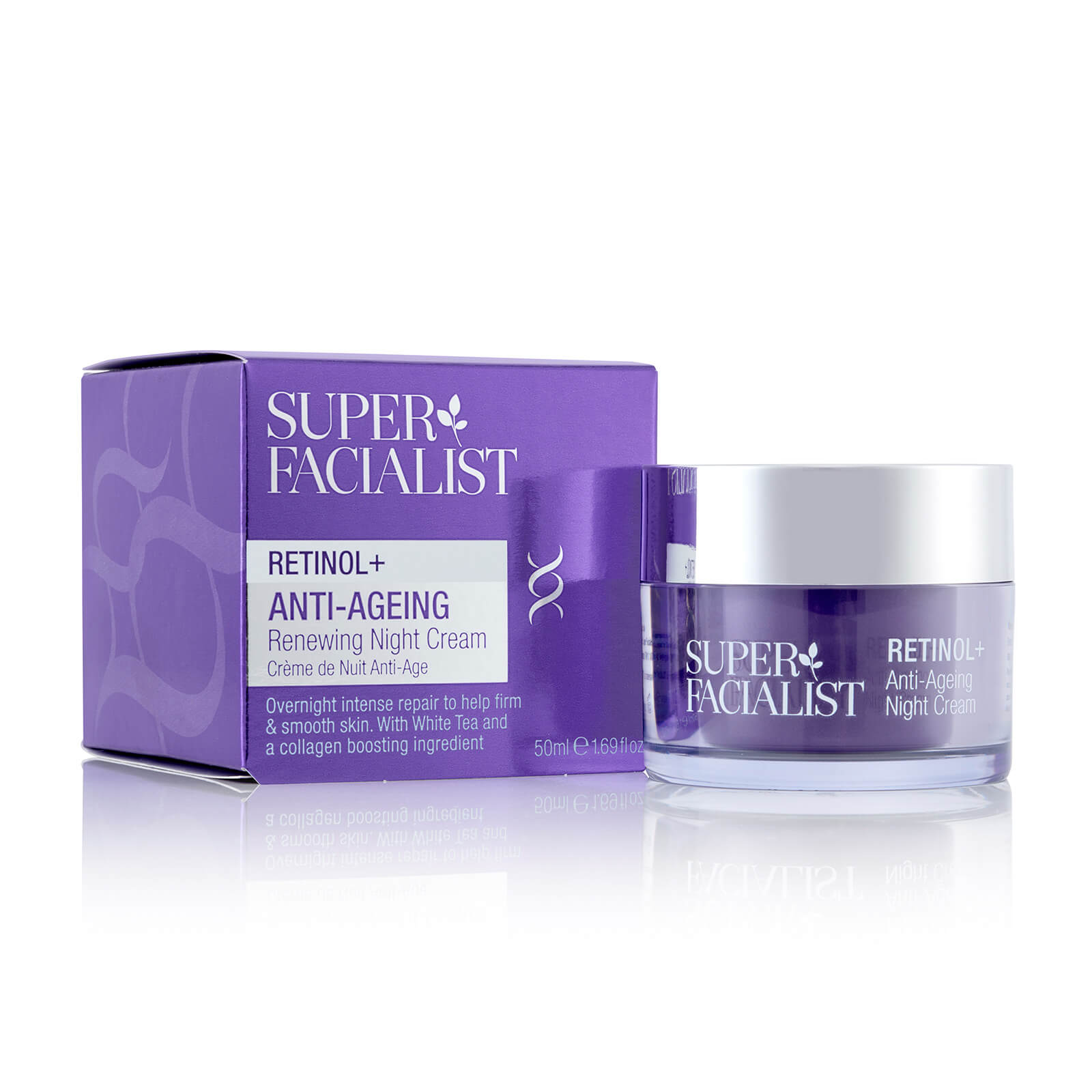 

Super Facialist Retinol+ Anti-Ageing Renewing Night Cream 50ml