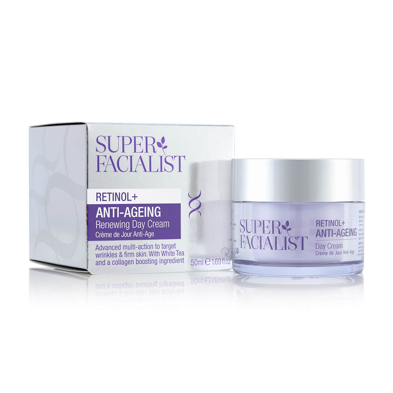 

Super Facialist Retinol+ Anti-Ageing Renewing Day Cream - 50ml