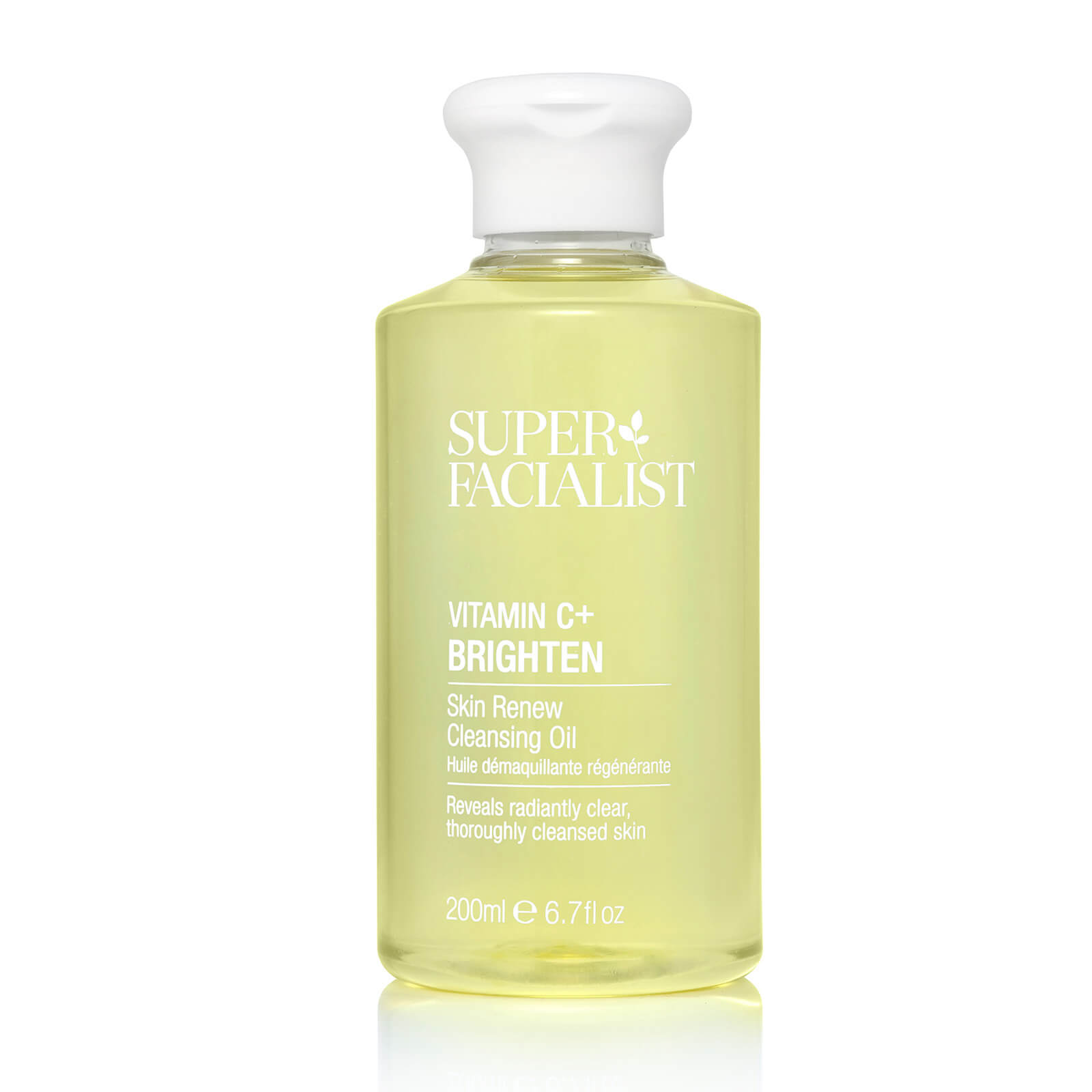 Super Facialist Vitamin C+ Brighten Skin Renew Cleansing Oil - 200ml