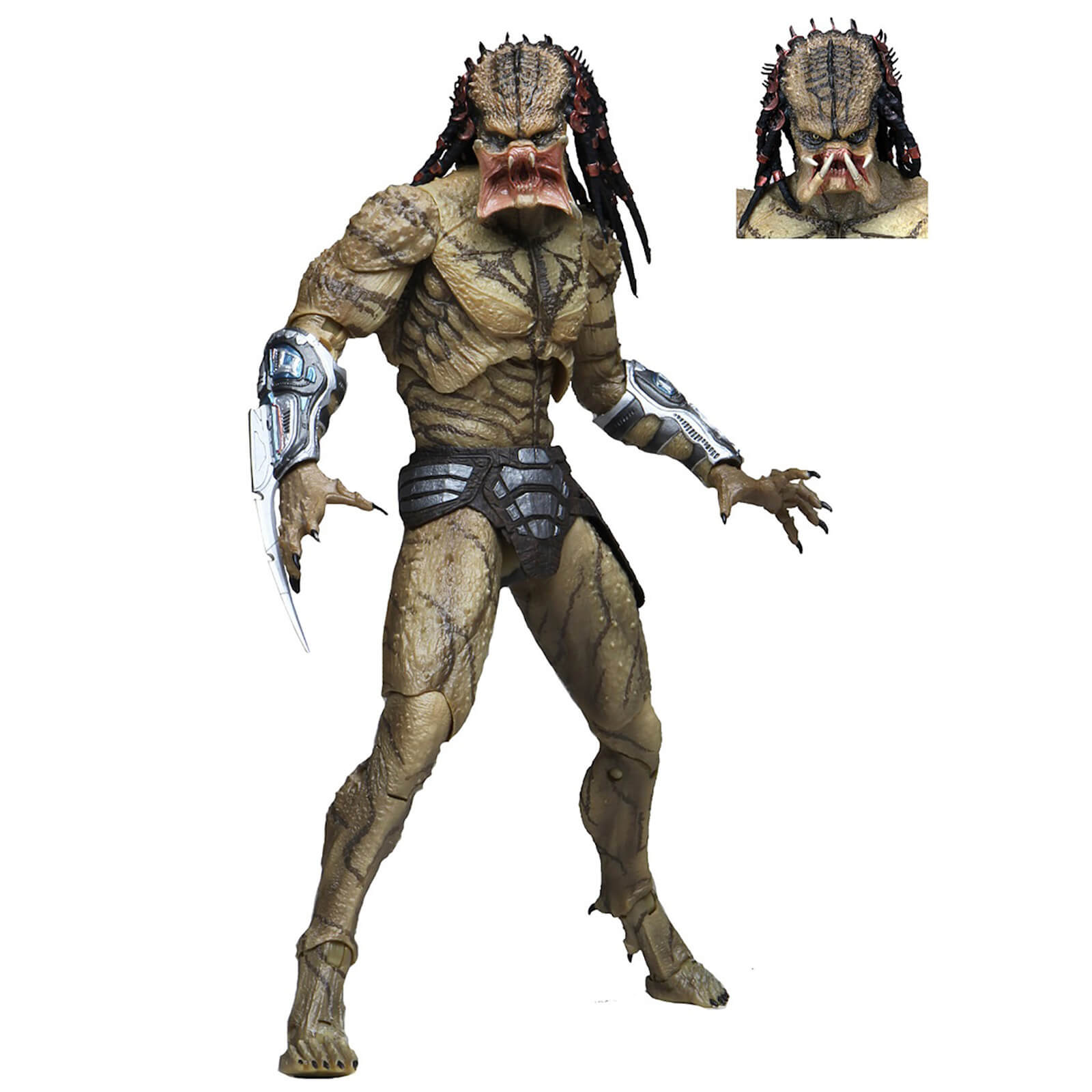 NECA Predator (2018) Deluxe Ultimate Assassin Predator (Unarmoured) 7 Inch Scale Action Figure