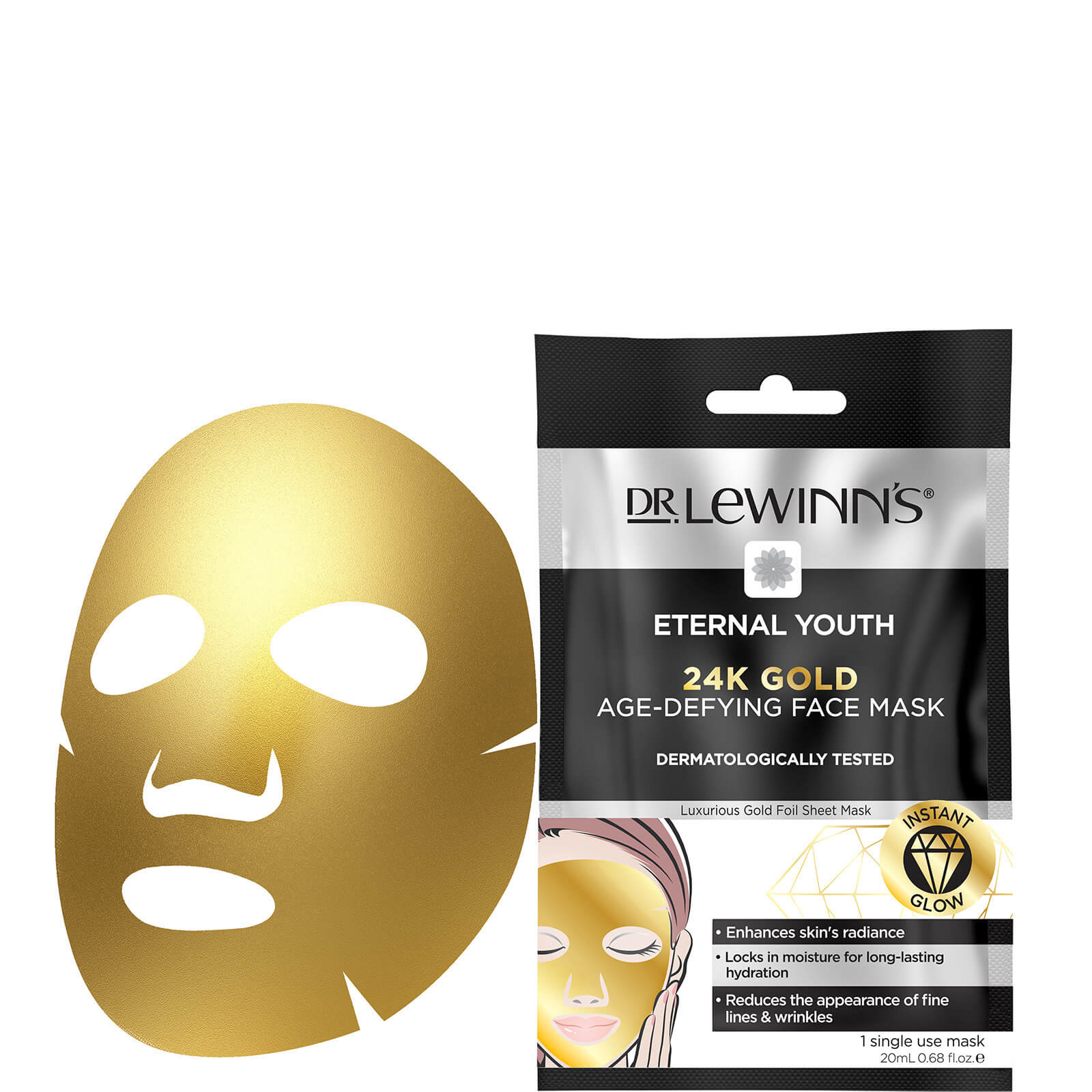 Dr. LeWinn's Eternal Youth 24K Gold Age-Defying Face Mask