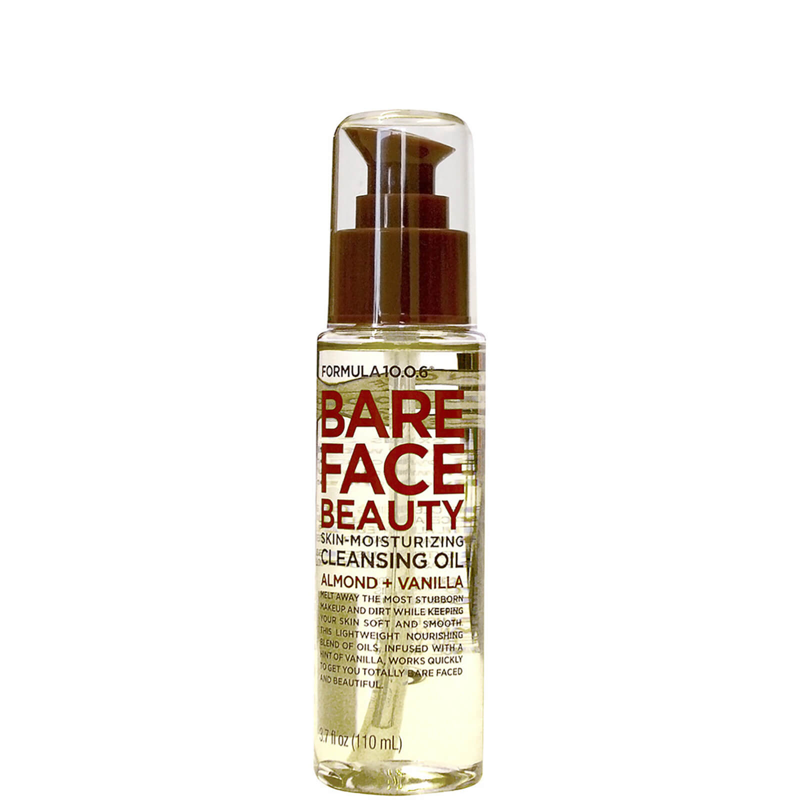 

Formula 10.0.6 Bare Face Beauty Skin-Moisturizing Cleansing Oil