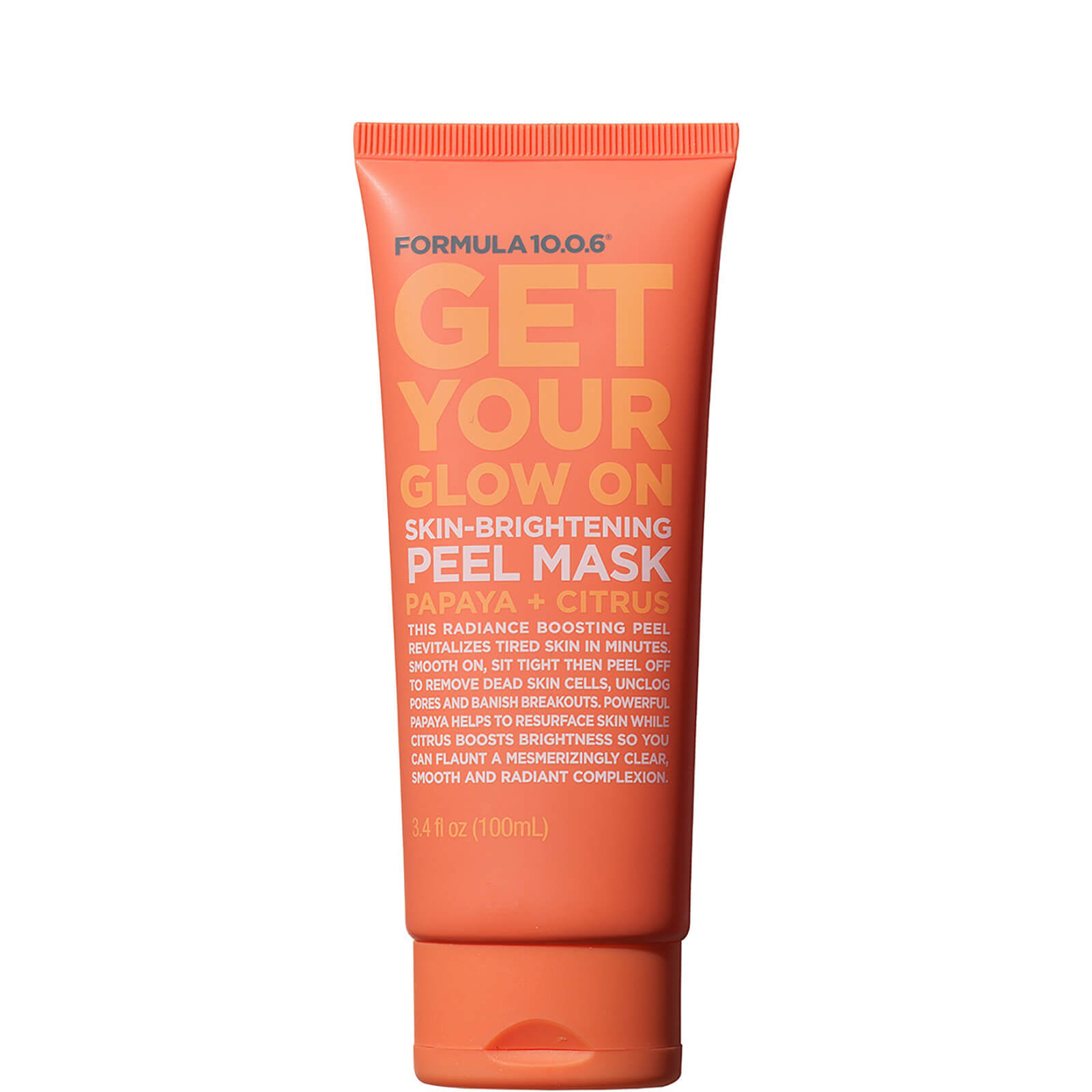 

Formula 10.0.6 Get Your Glow On Skin-Brightening Peel Mask