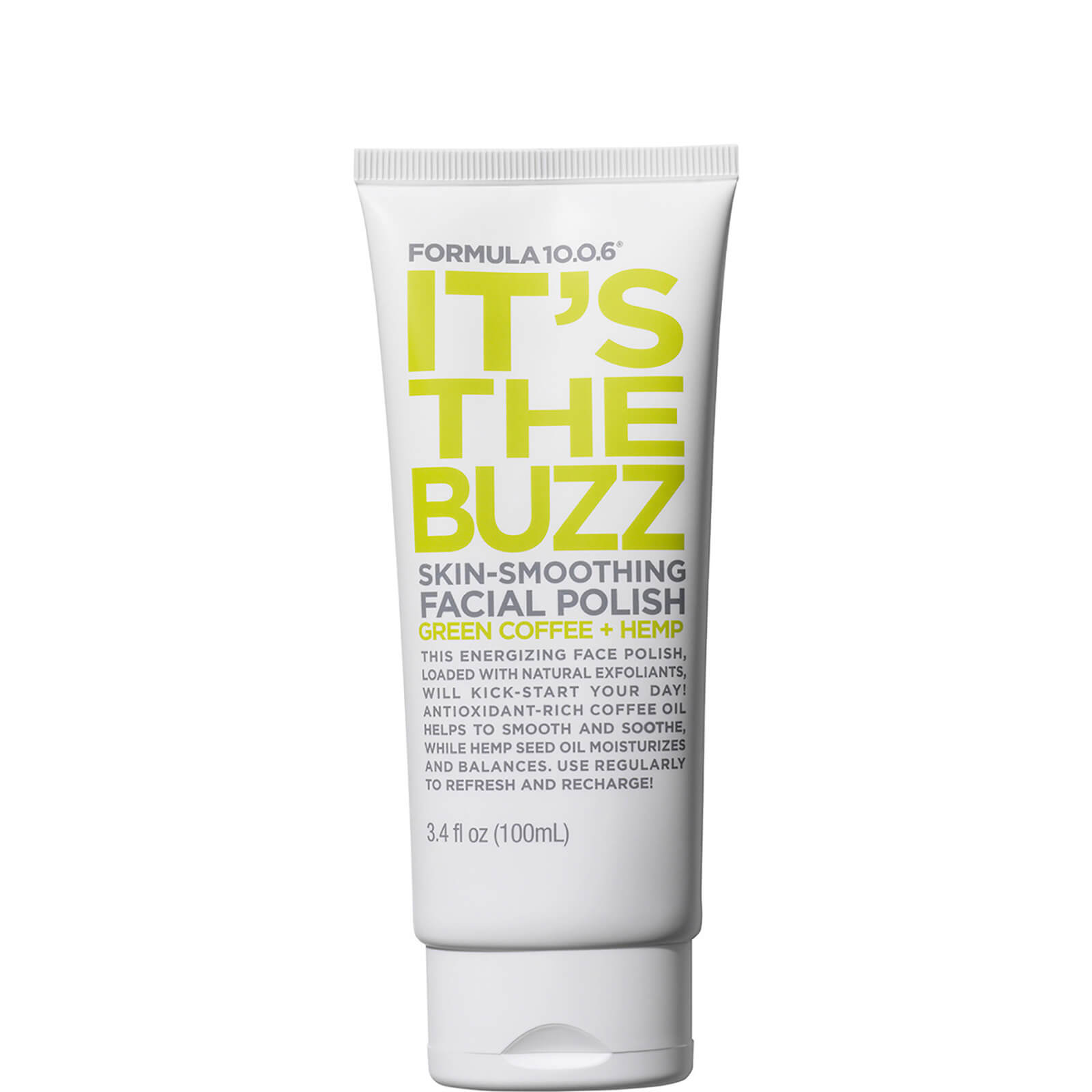 

Formula 10.0.6 It’s The Buzz Skin-Smoothing Facial Polish