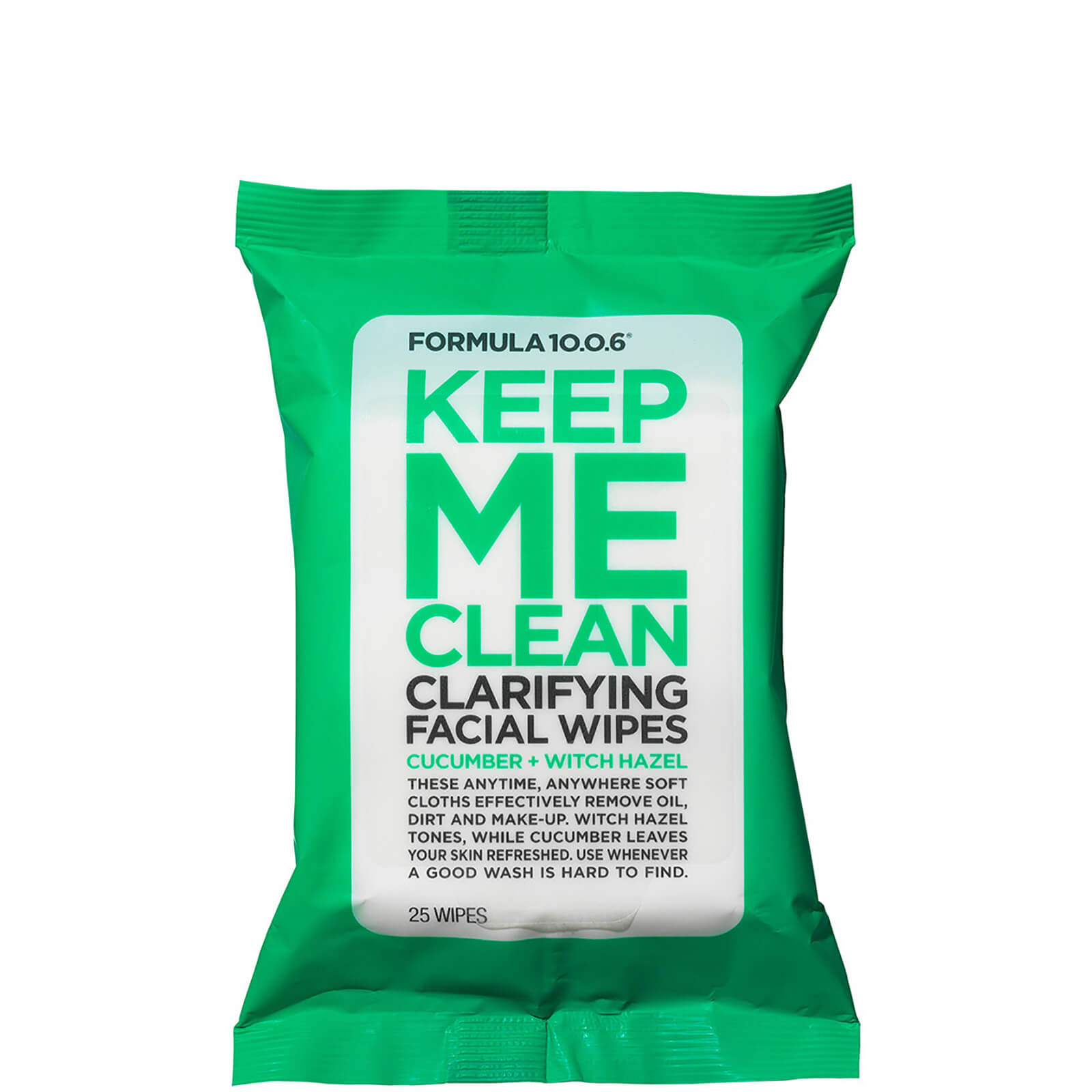 

Formula 10.0.6 Keep Me Clean Clarifying Facial Wipes