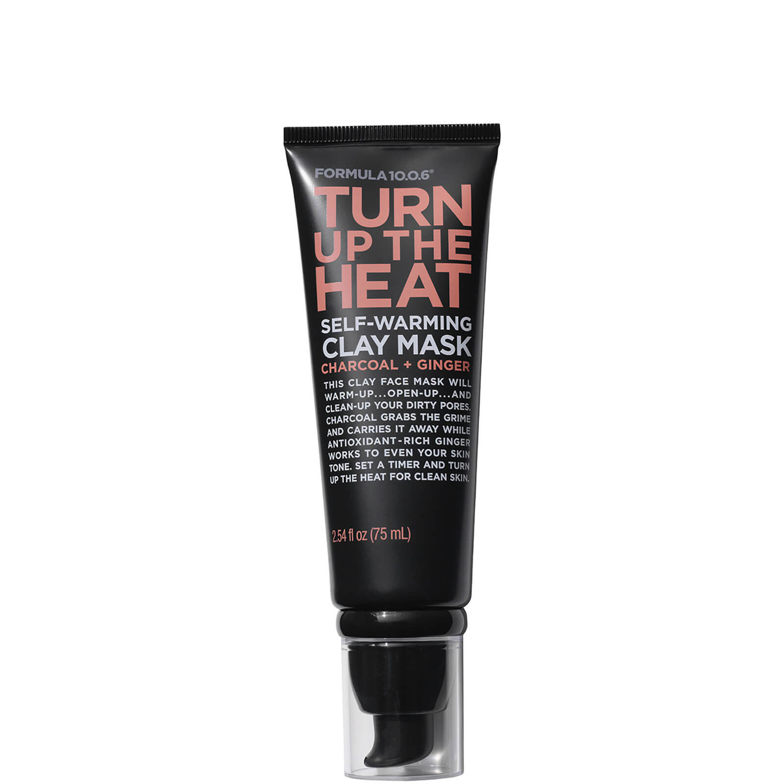 

Formula 10.0.6 Turn Up The Heat Self-Warming Clay Mask