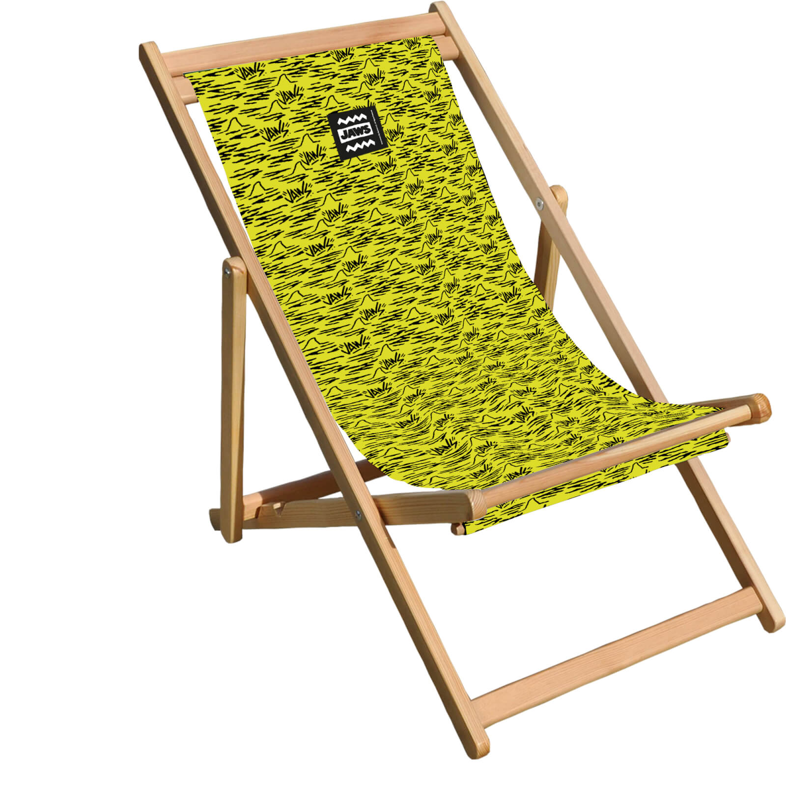 

Decorsome x Jaws Yellow Doodle Deck Chair