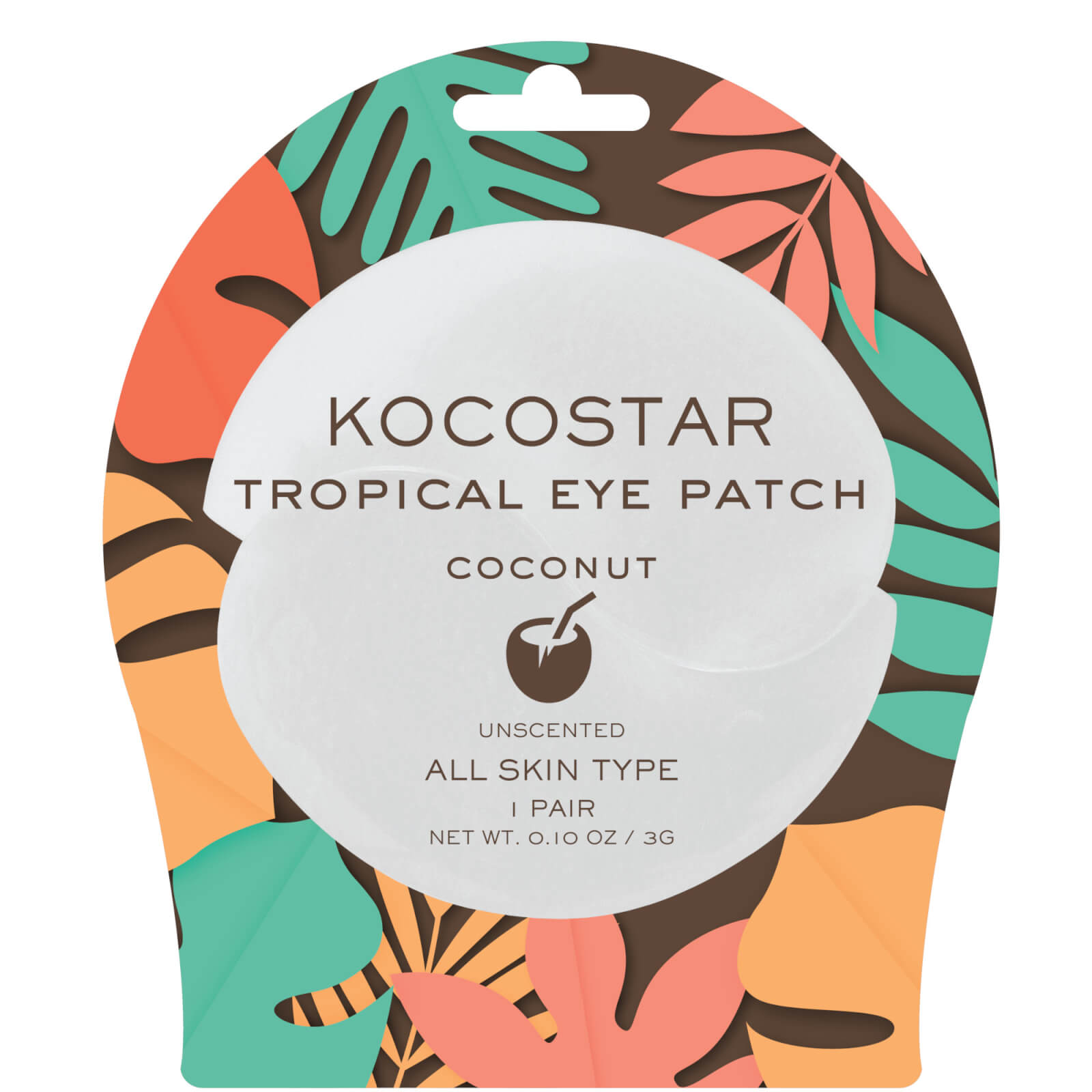 Kocostar Tropical Eye Patch – Coconut lookfantastic.com imagine