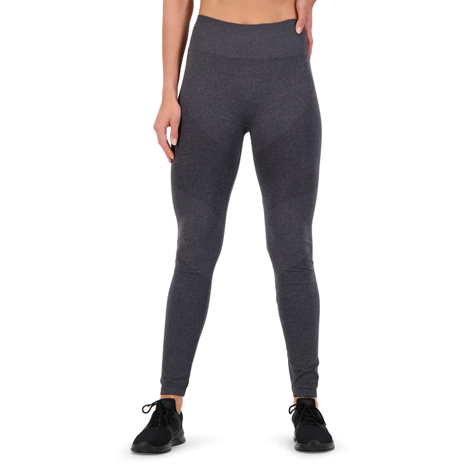 Womens Seamless Leggings Grey