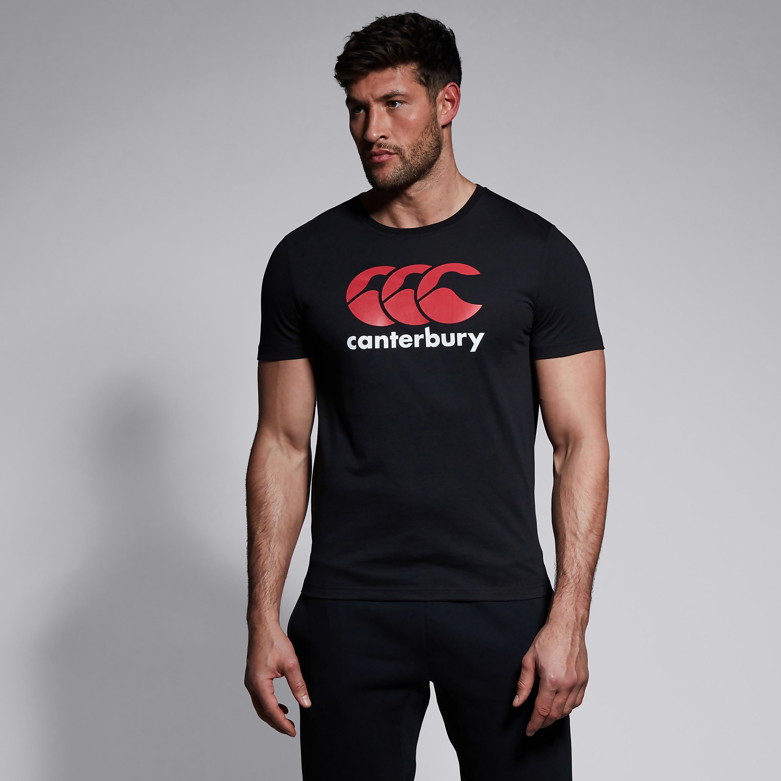 Mens Ccc Logo Tee Black