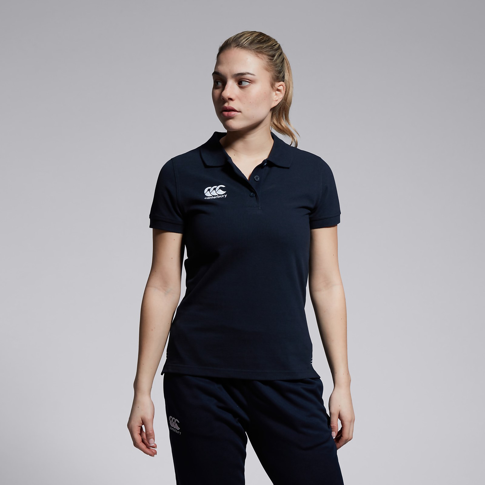 Womens Waimak Polo Shirt Navy