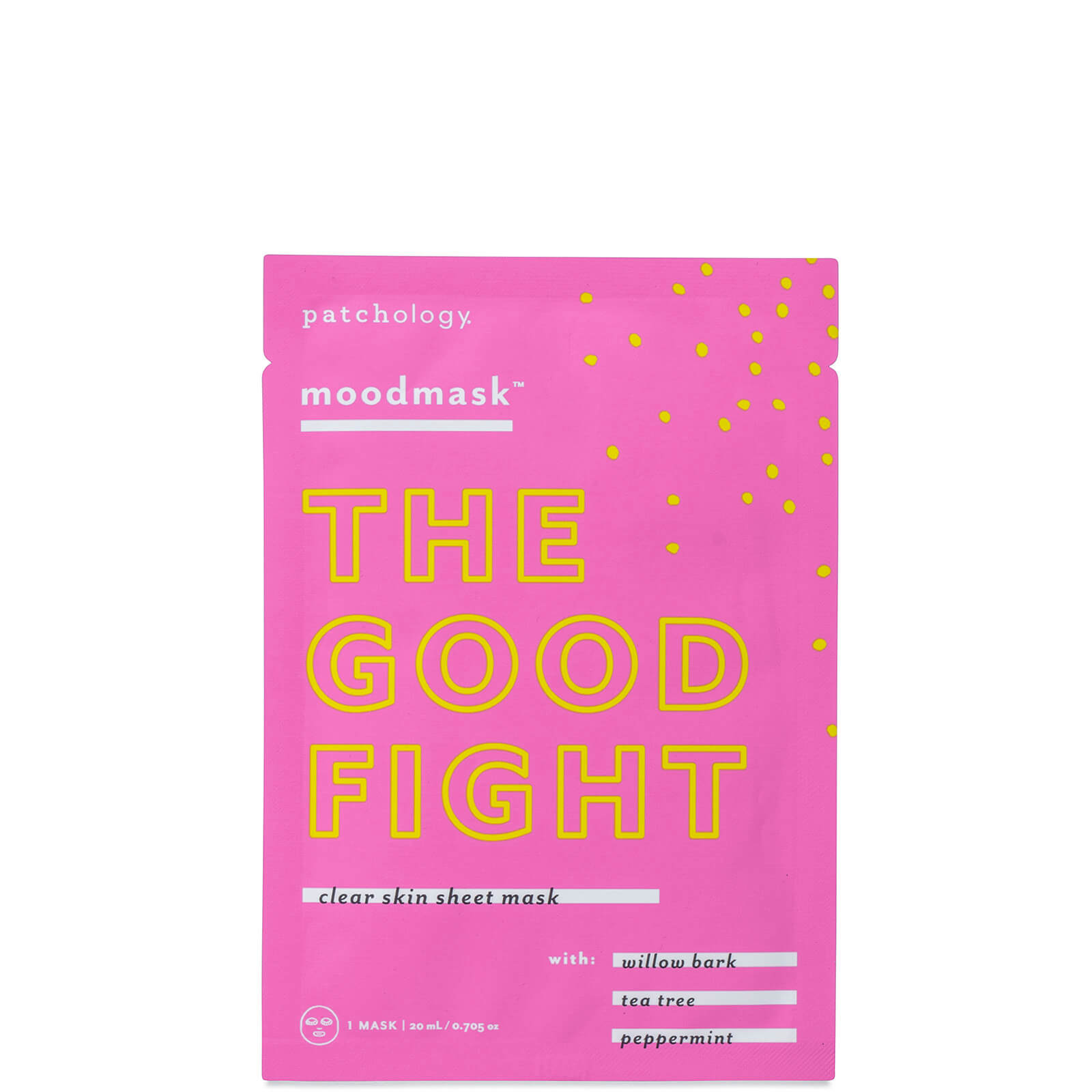 

Patchology Mood Mask The Good Fight Clear Skin Sheet Mask